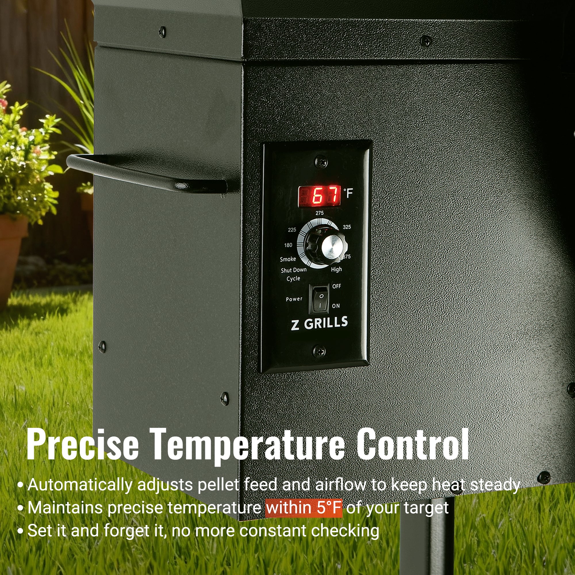 Z GRILLS ZPG-7002B3E Pellet-Grills - View #3