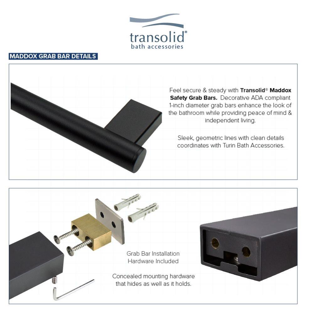 Transolid MS24BK Grab-Bars - View #4