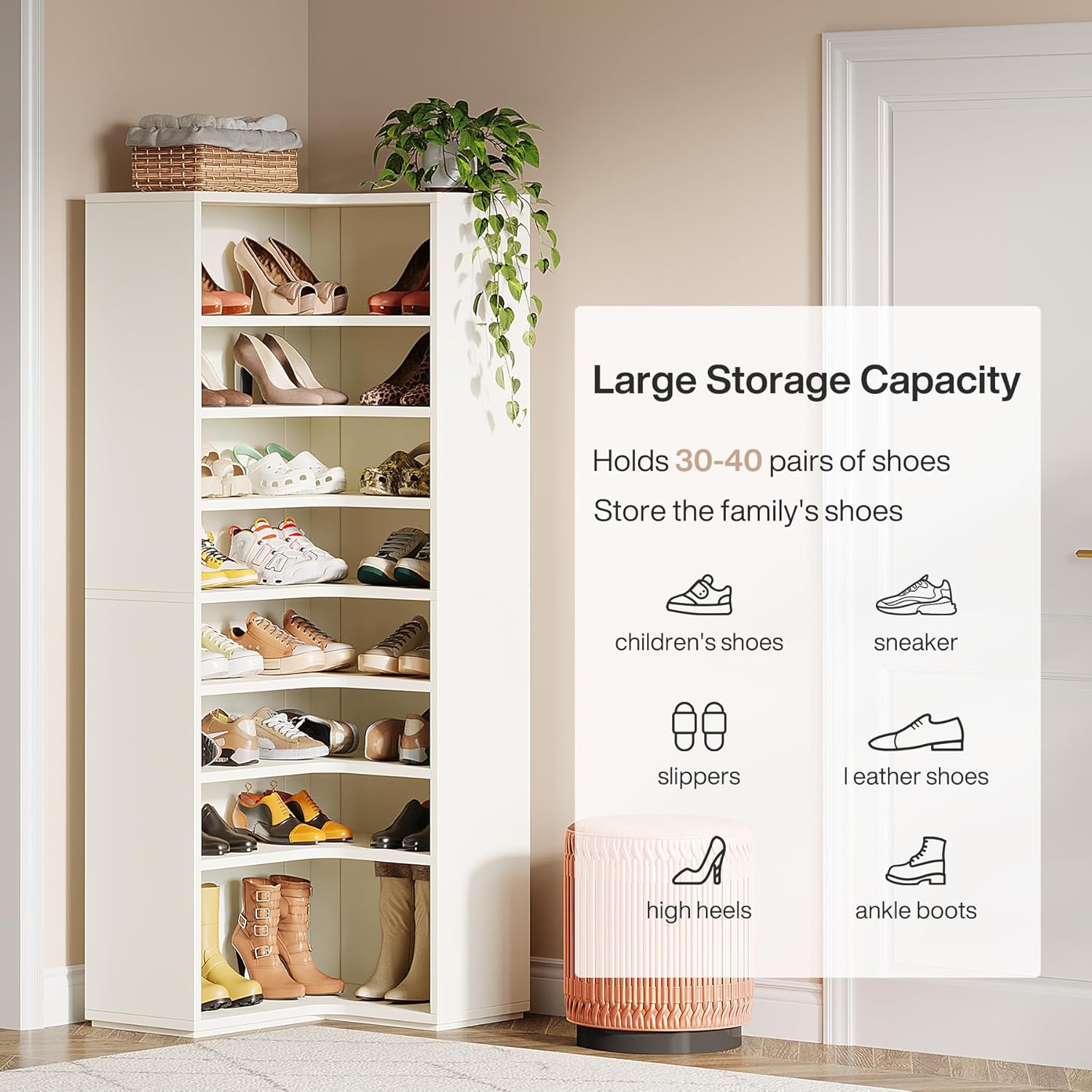 Tribesigns LWOYJL-1500YY Shoe-Racks - View #6