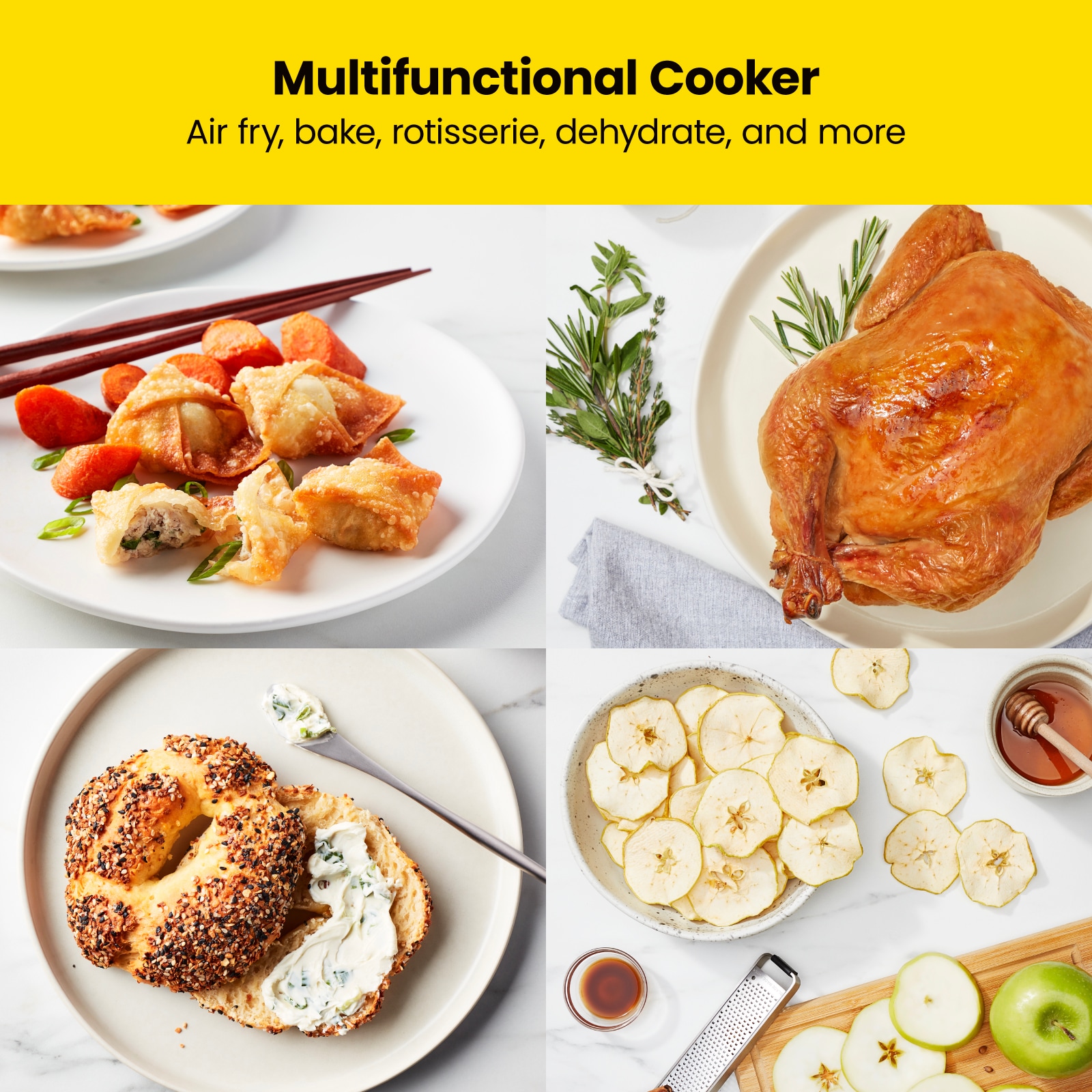 Multifunctional Cooking with Speed and Versatility