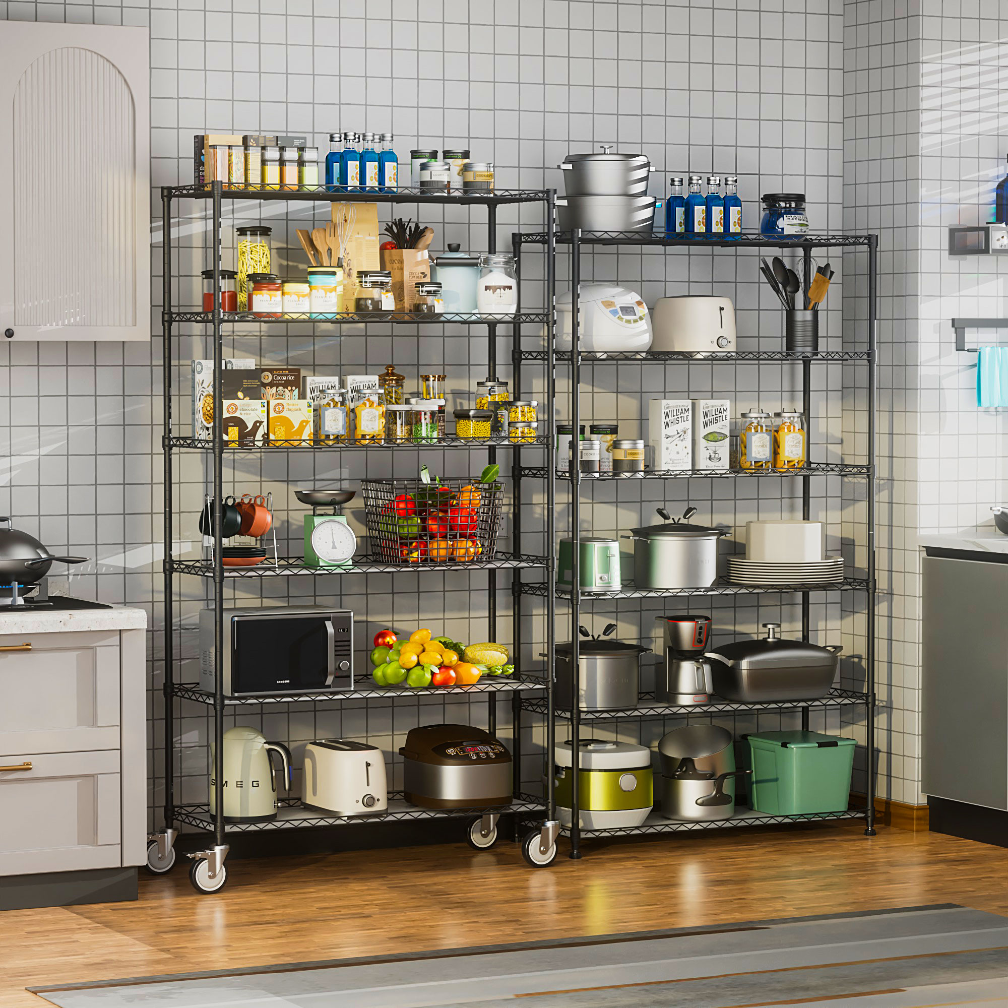 Kahomvis LIKE-QPS4-998 Free-Standing-Shelving - View #7