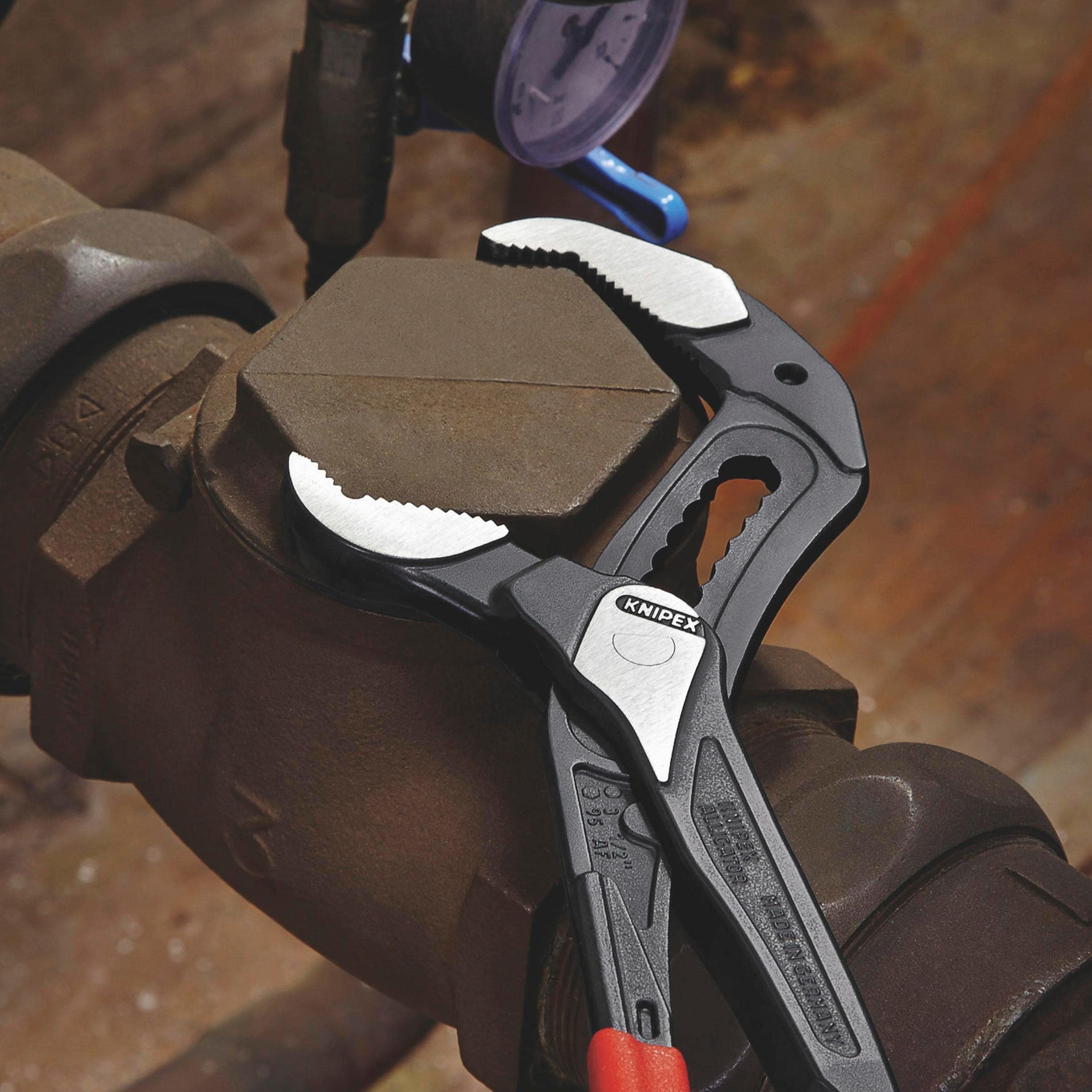 KNIPEX  KX8801400 Tools - Alligator Water Pump Pliers XL (8801400) 16-Inch