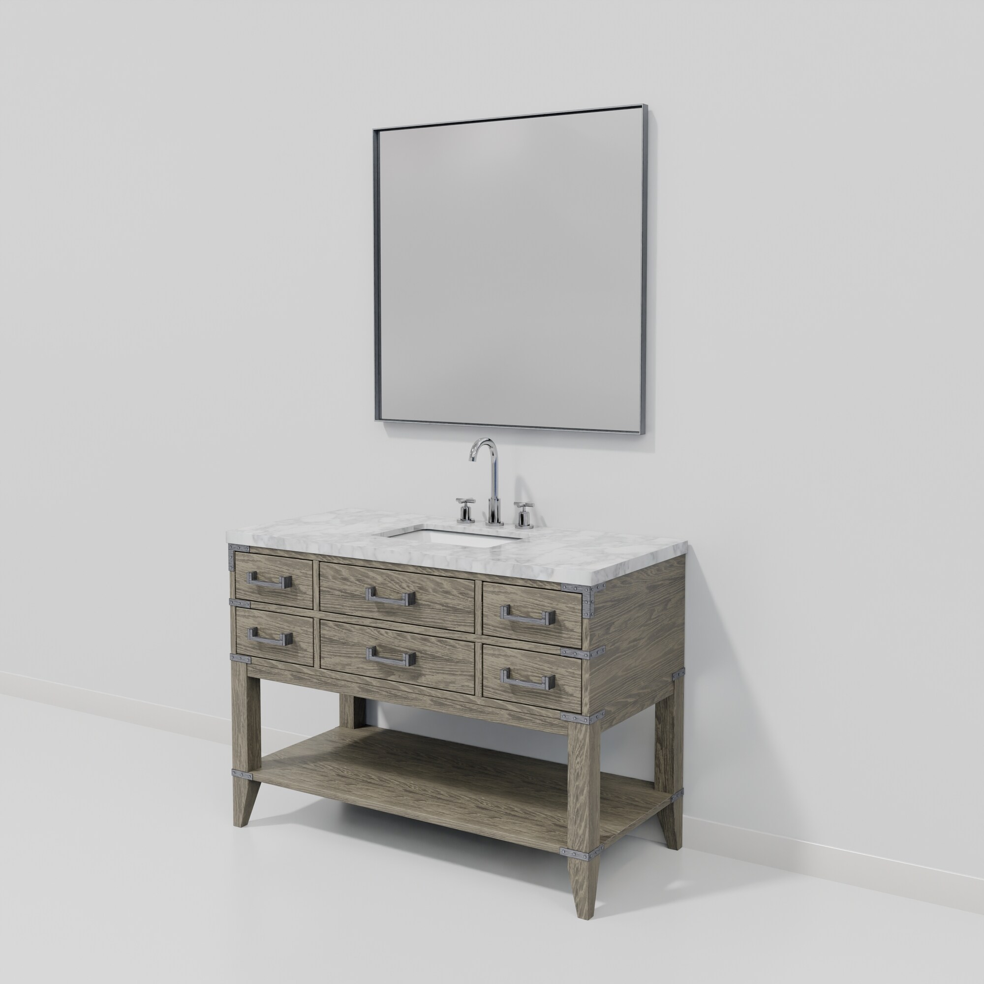 Lexora LVGR48SR111 Bath-Vanity-Combo - View #5