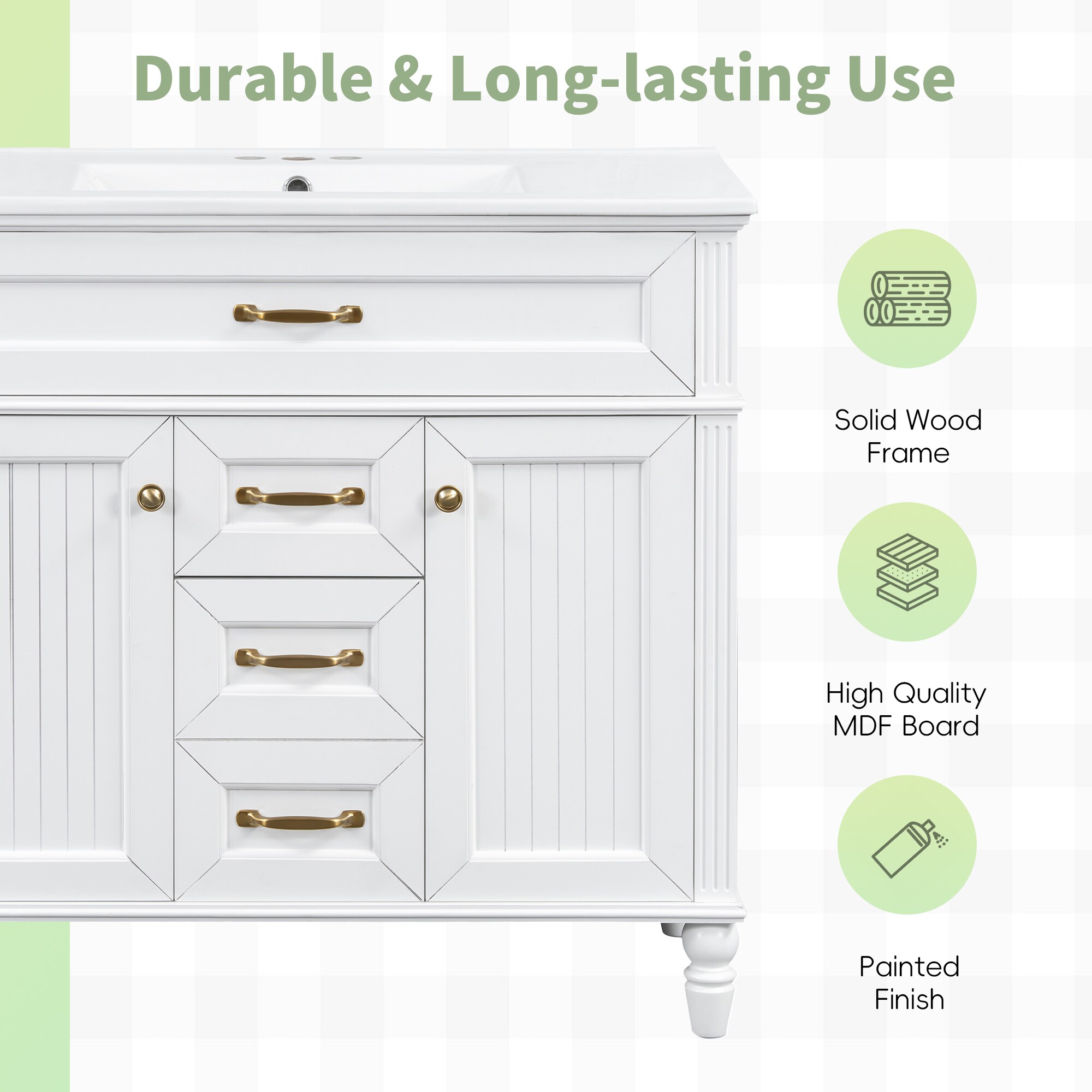 CASAINC CA-W3134-00003 Bath-Vanity-Combo - View #6