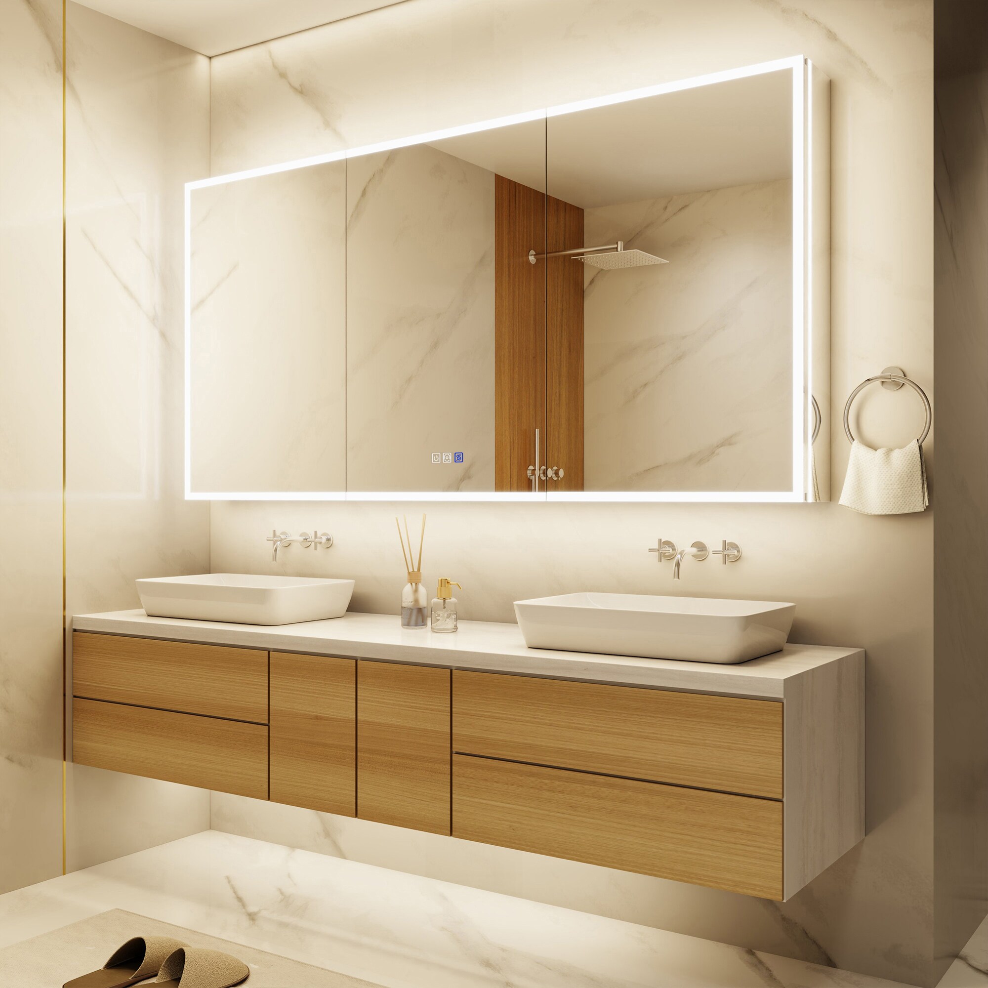 ExBrite EXMC6036V12TX Bathroom-Medicine-Cabinets - View #3