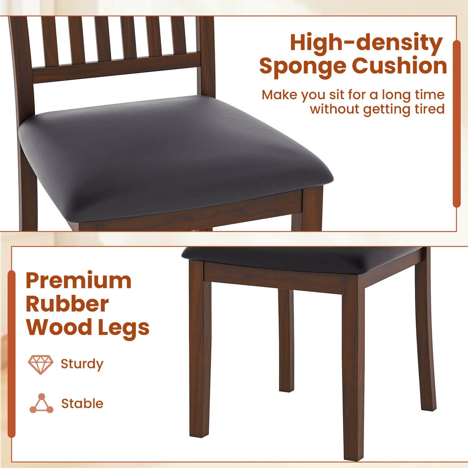 Costway HCST04606 Dining-Chairs - View #9