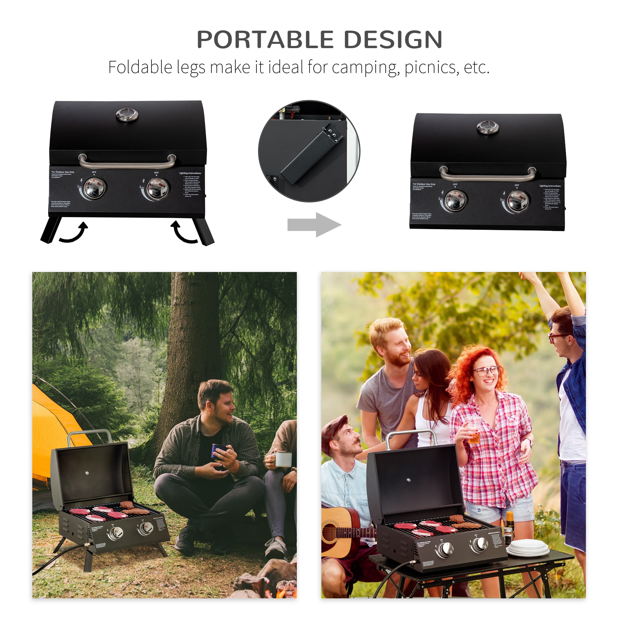 BABOOM BOM-P174289-OR Gas-Grill - View #9