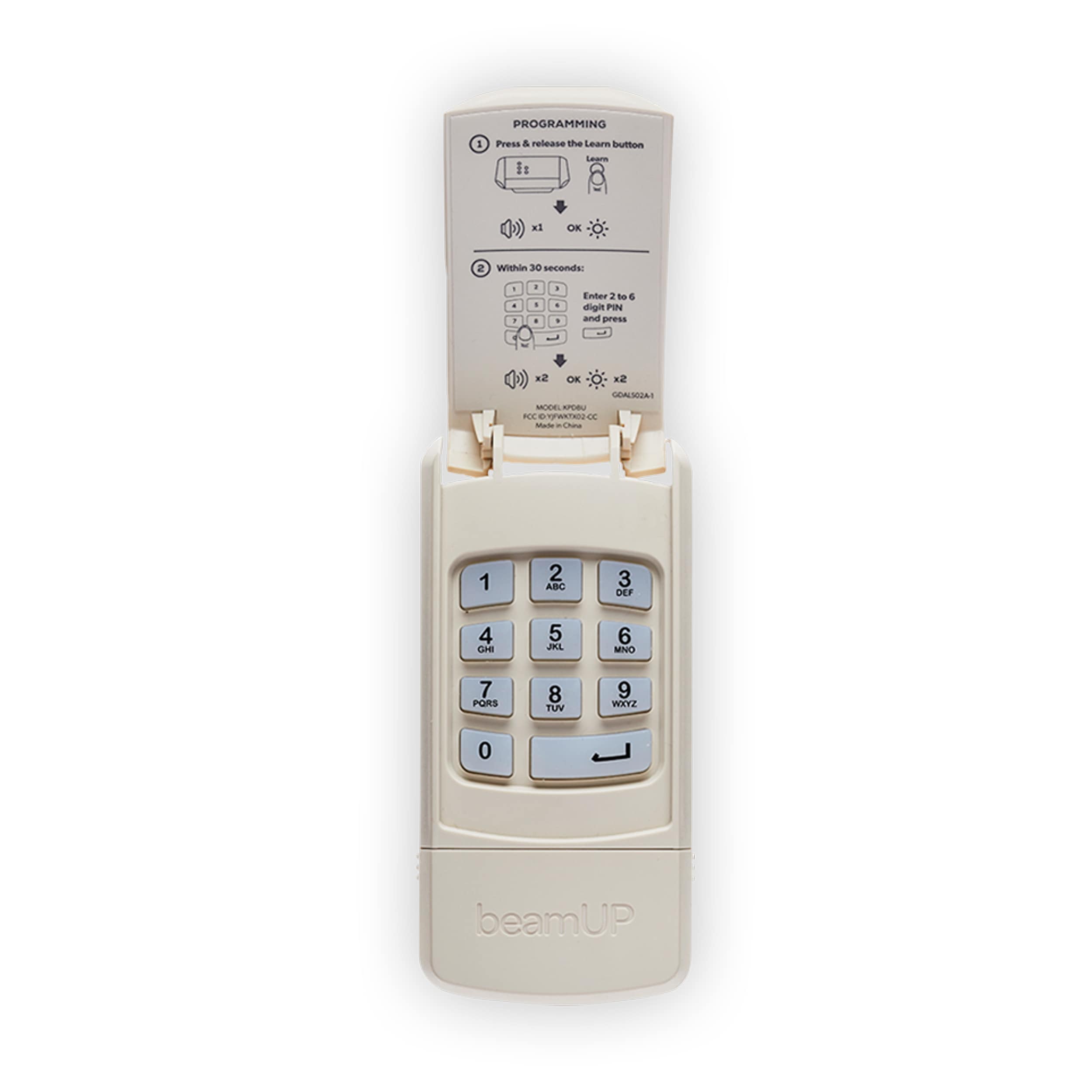 beamUP KPDBU Wireless Garage Door Opener Keypad