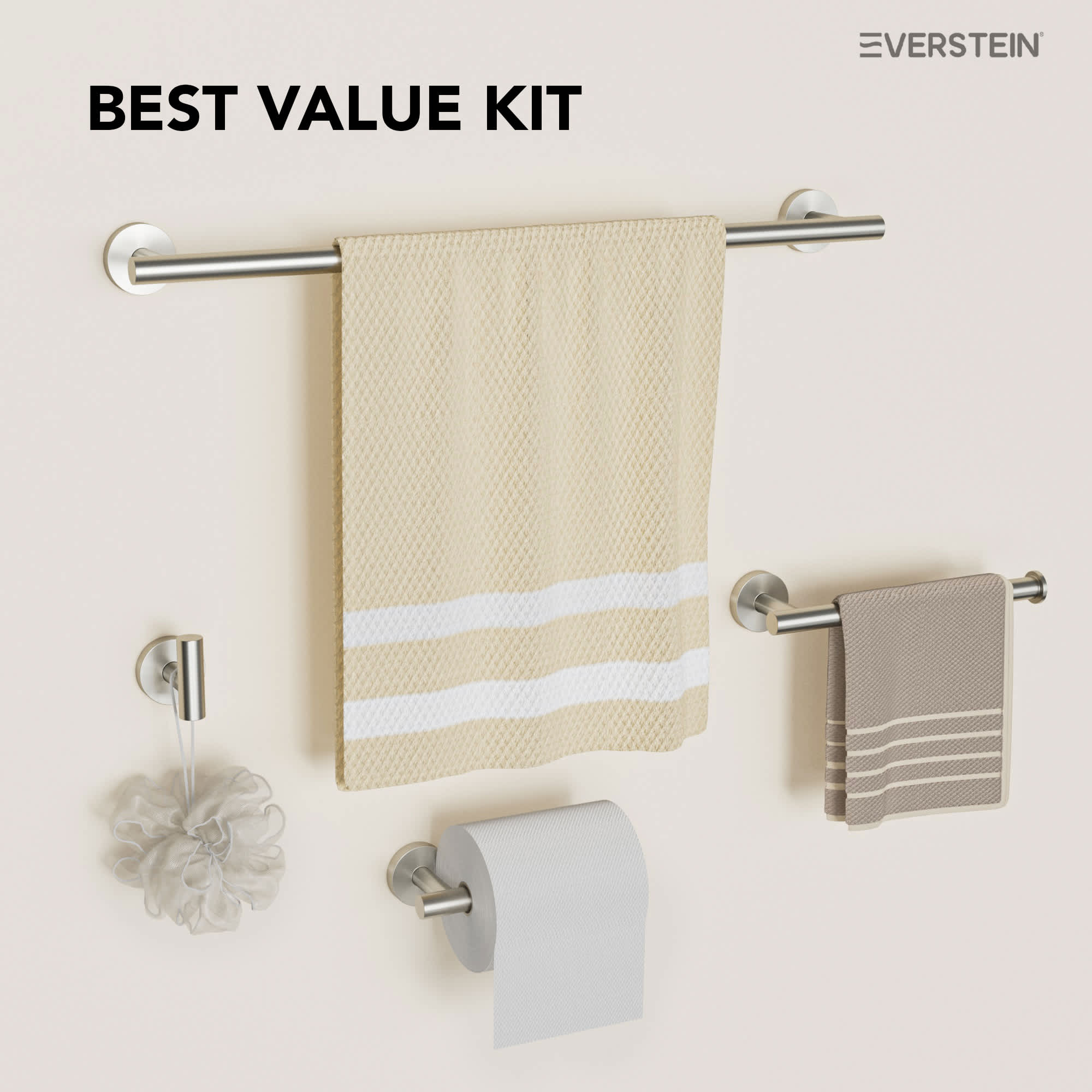 EVERSTEIN SFS-2003-NK Decorative-Bath-Hardware-Kits - View #2