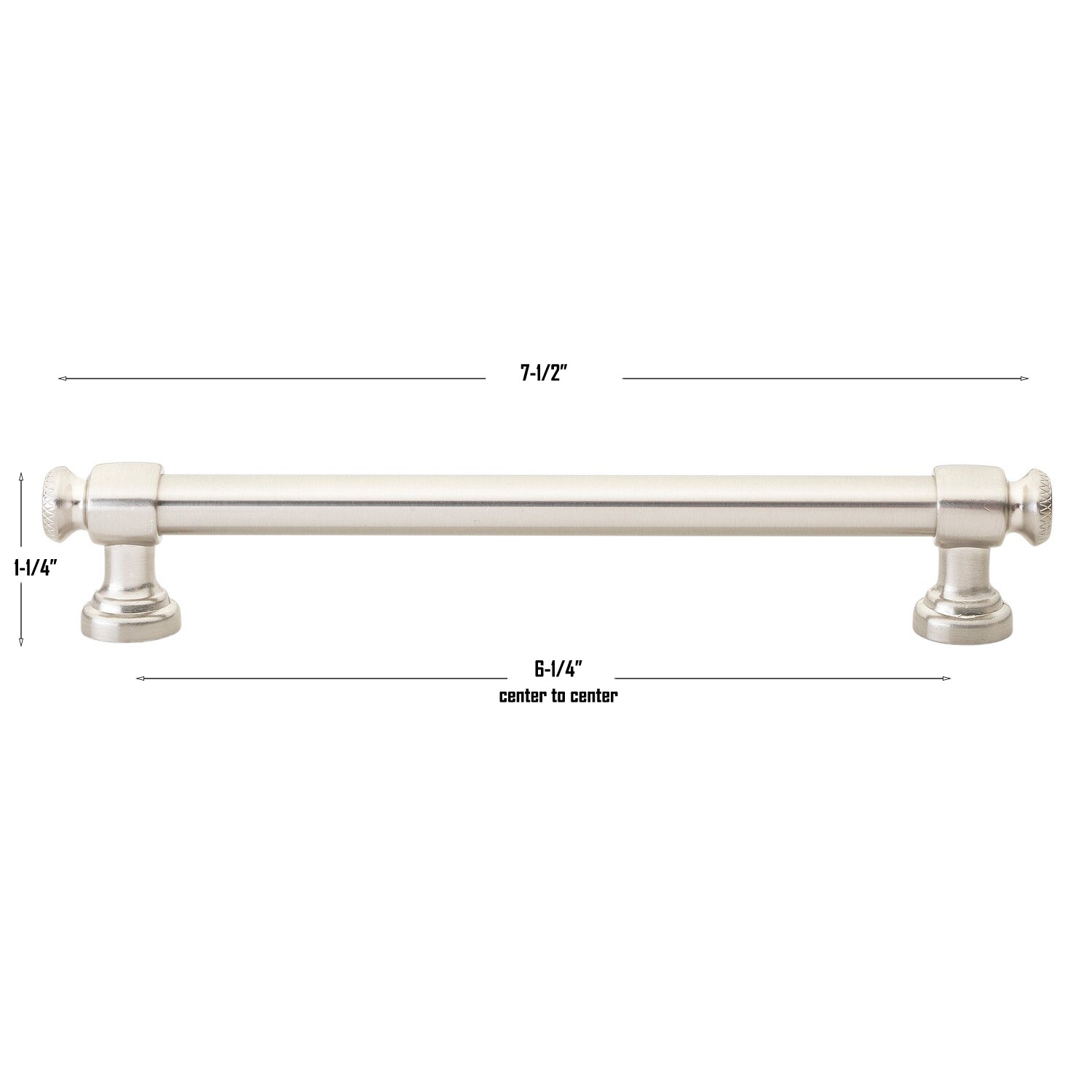 GlideRite Hardware 4361-160-SN-5 Cabinet-Pulls - View #4