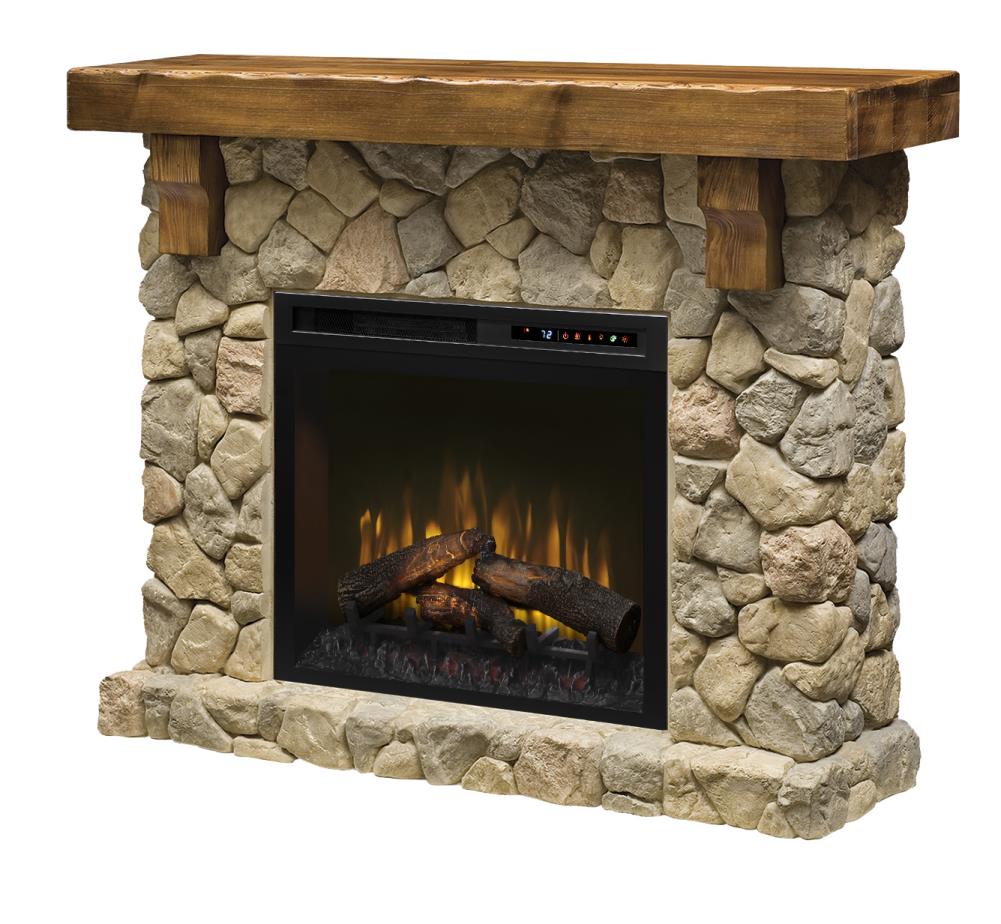 Dimplex GDS28L8-904ST 54.62-in W Natural Fan-forced Electric Fireplace