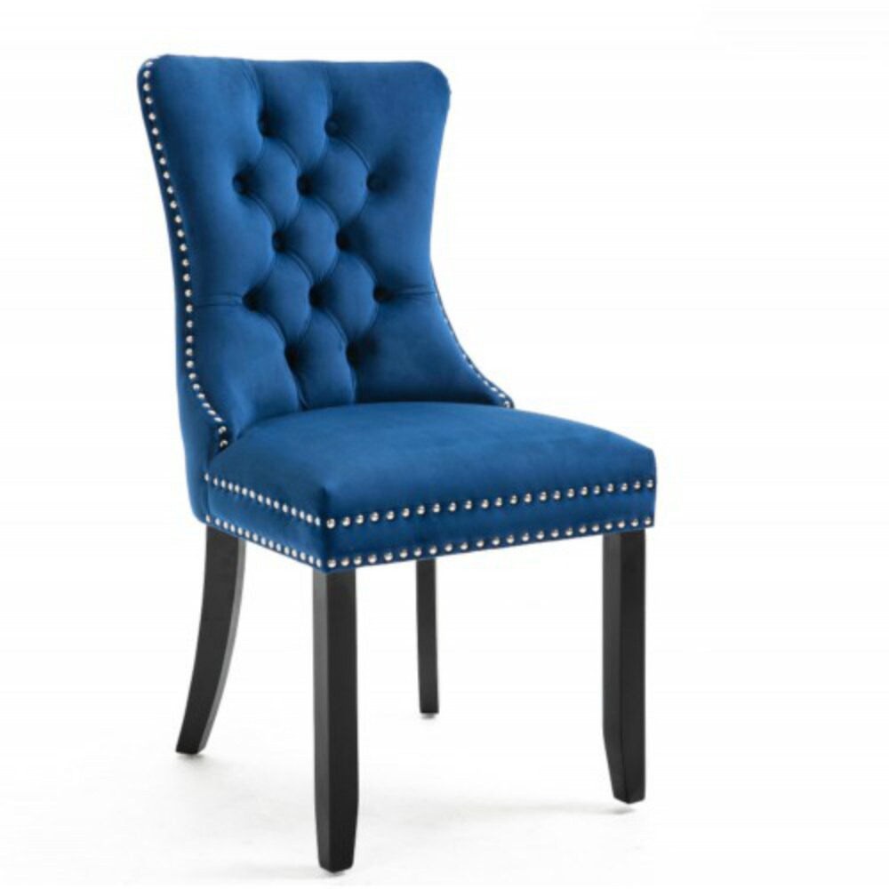 CASAINC DS-W28604601 Contemporary/Modern Velvet Upholstered Side Chair (Wood Frame)