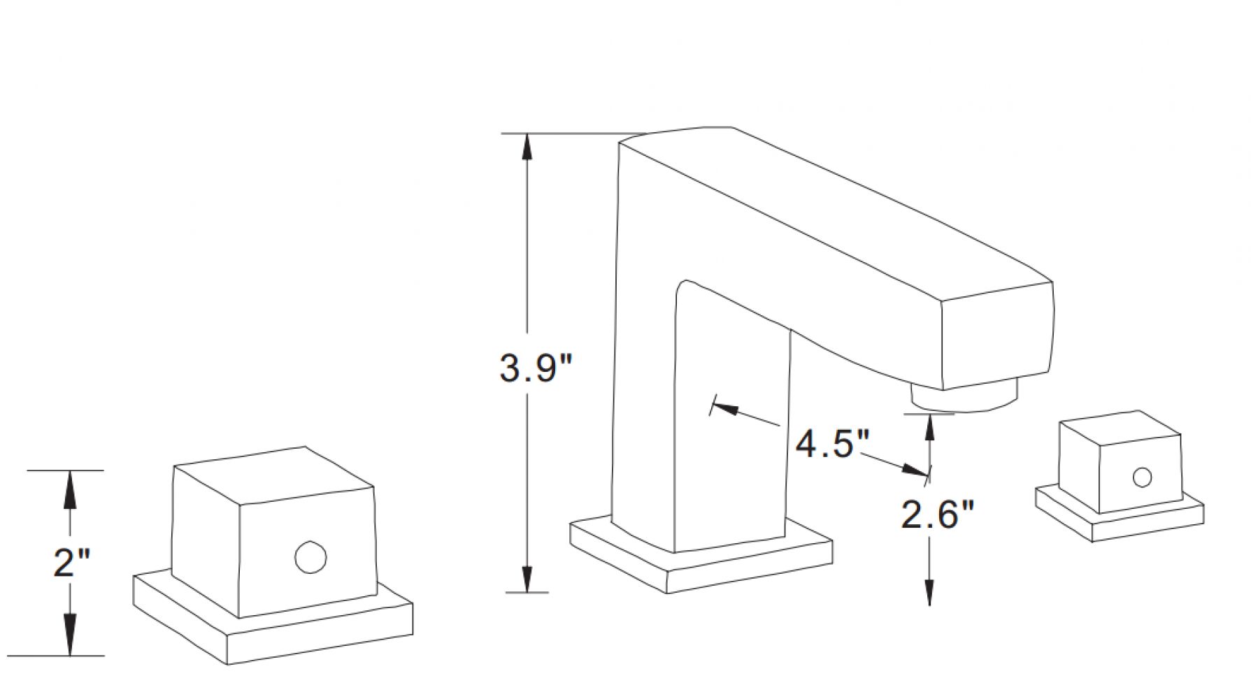 American Imaginations AI-23445 Lavatory-Faucets - View #3