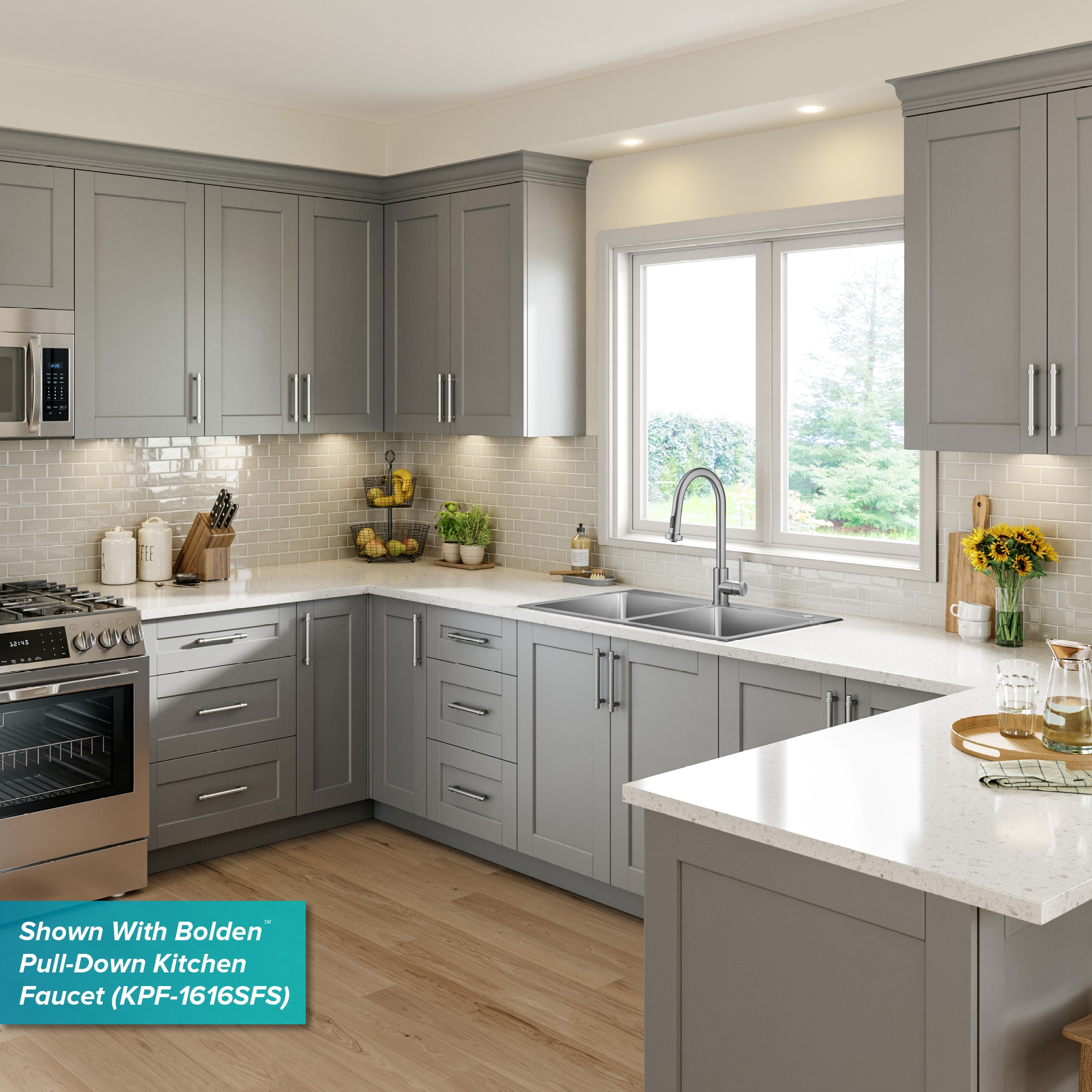 Kraus KHT632-33 Kitchen-Sinks - View #13