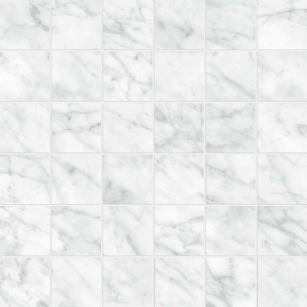 Satori 4501-0361-0 Multi 12-in x 12-in Polished Porcelain Stone look Mosaic Wall Tile ( 0.95-sq ft Piece