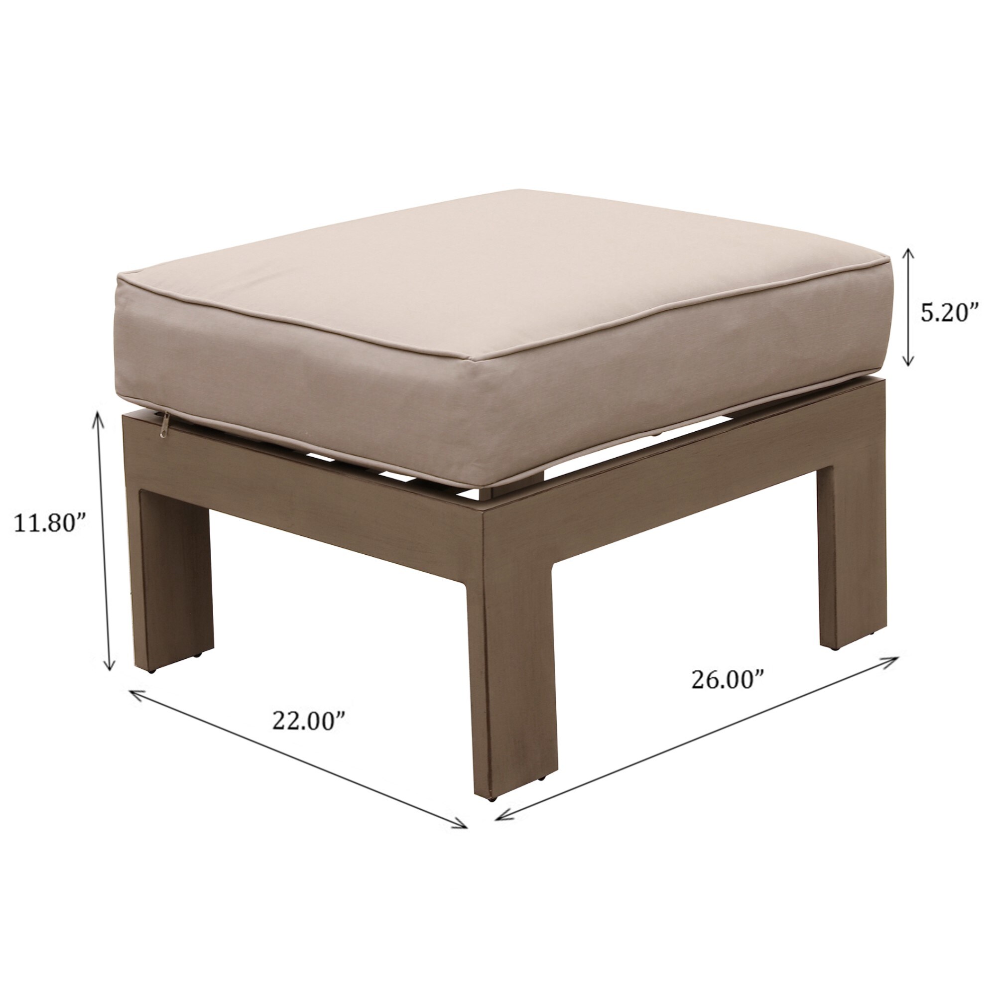 Mondawe MA-GC1500 Indoor-Ottomans - View #7