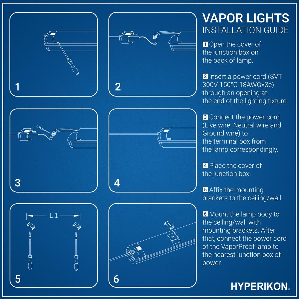 Hyperikon led online vapor light