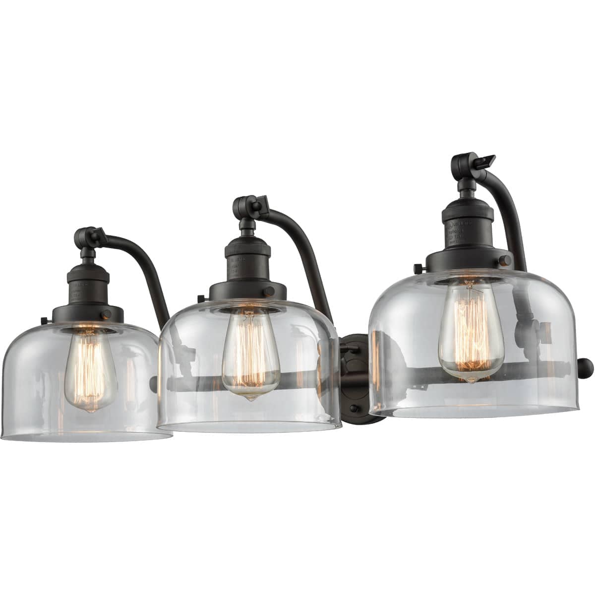 Innovations Lighting 1364640 515-3W-OB-G72-LED Franklin Restoration Large Bell