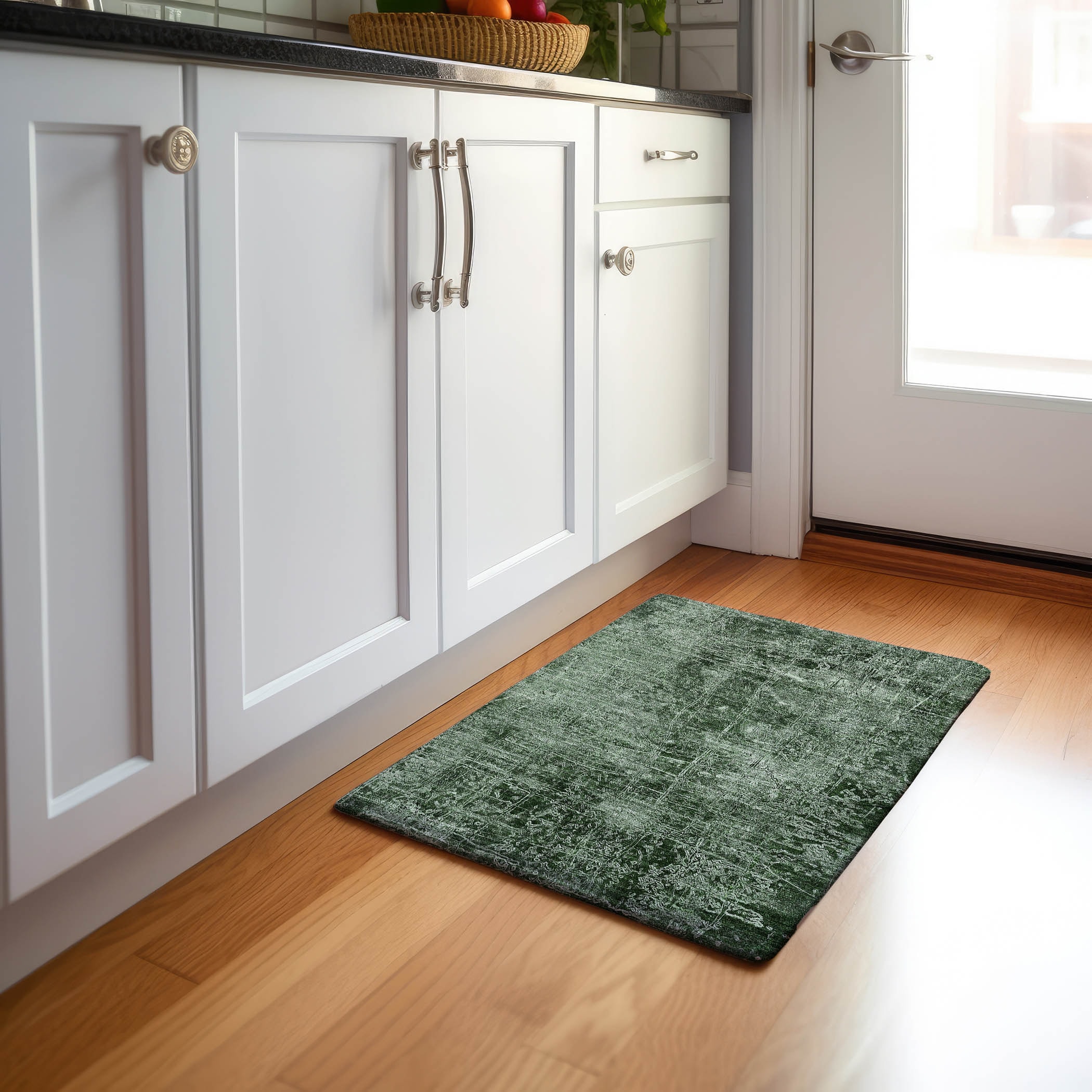 Addison Rugs AMF506BU9X12 Mayfield AMF506BU 9 x 12 (ft) Loomed Polyester Blue Rectangular Indoor Abstract Machine washable Area rug