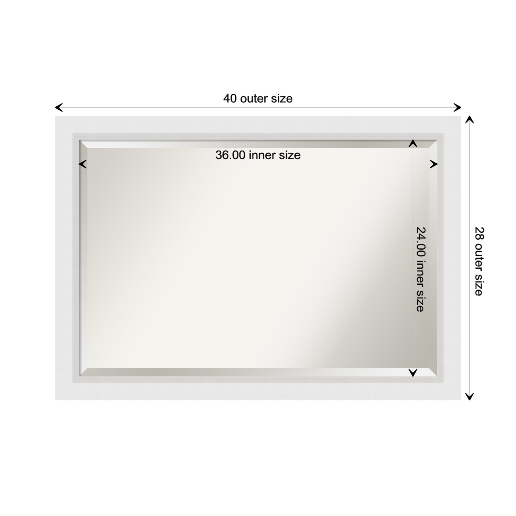 Amanti Art DSW3941636 Framed-Bath-Mirrors - View #4