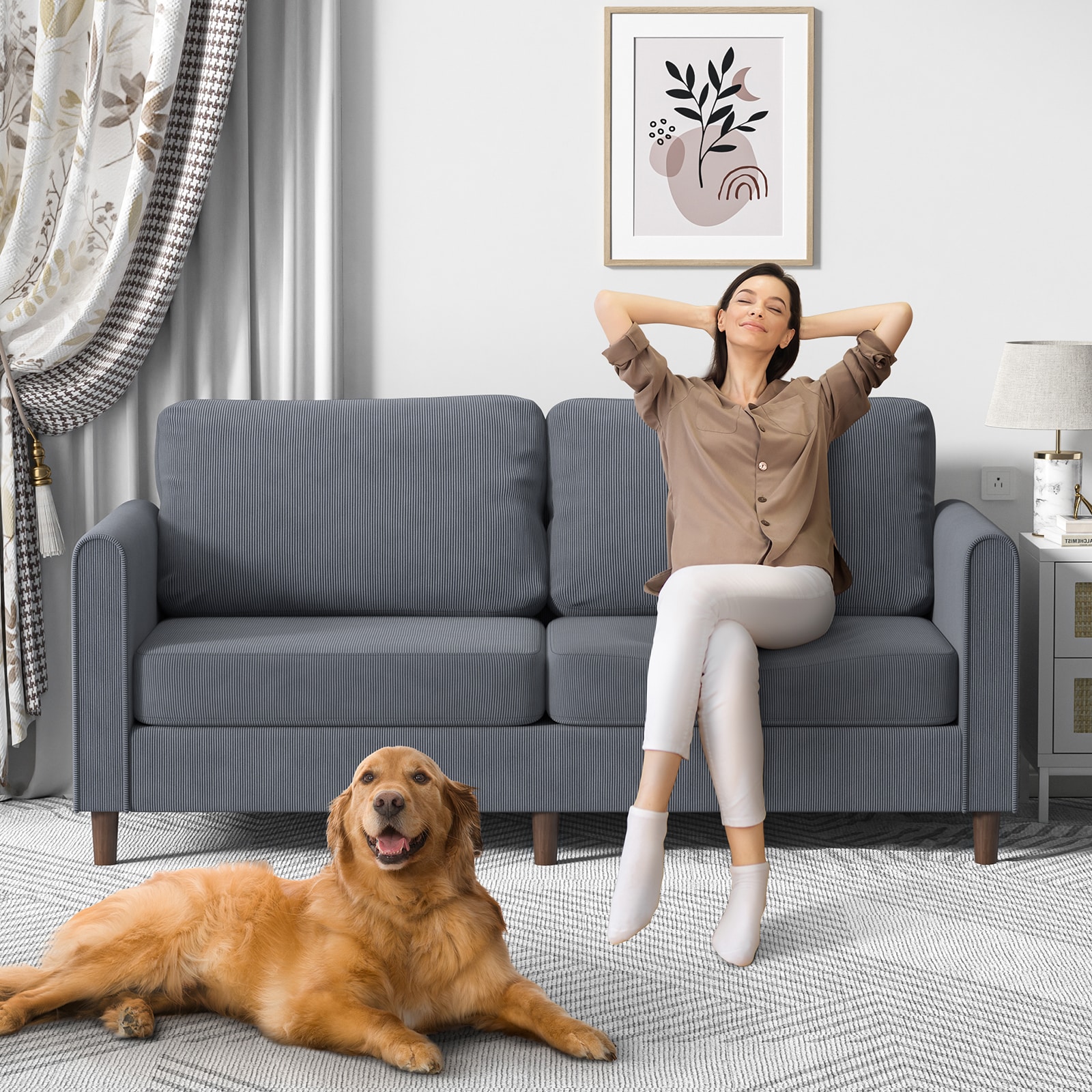 Delarpo H0163 Sofas-Loveseats - View #4
