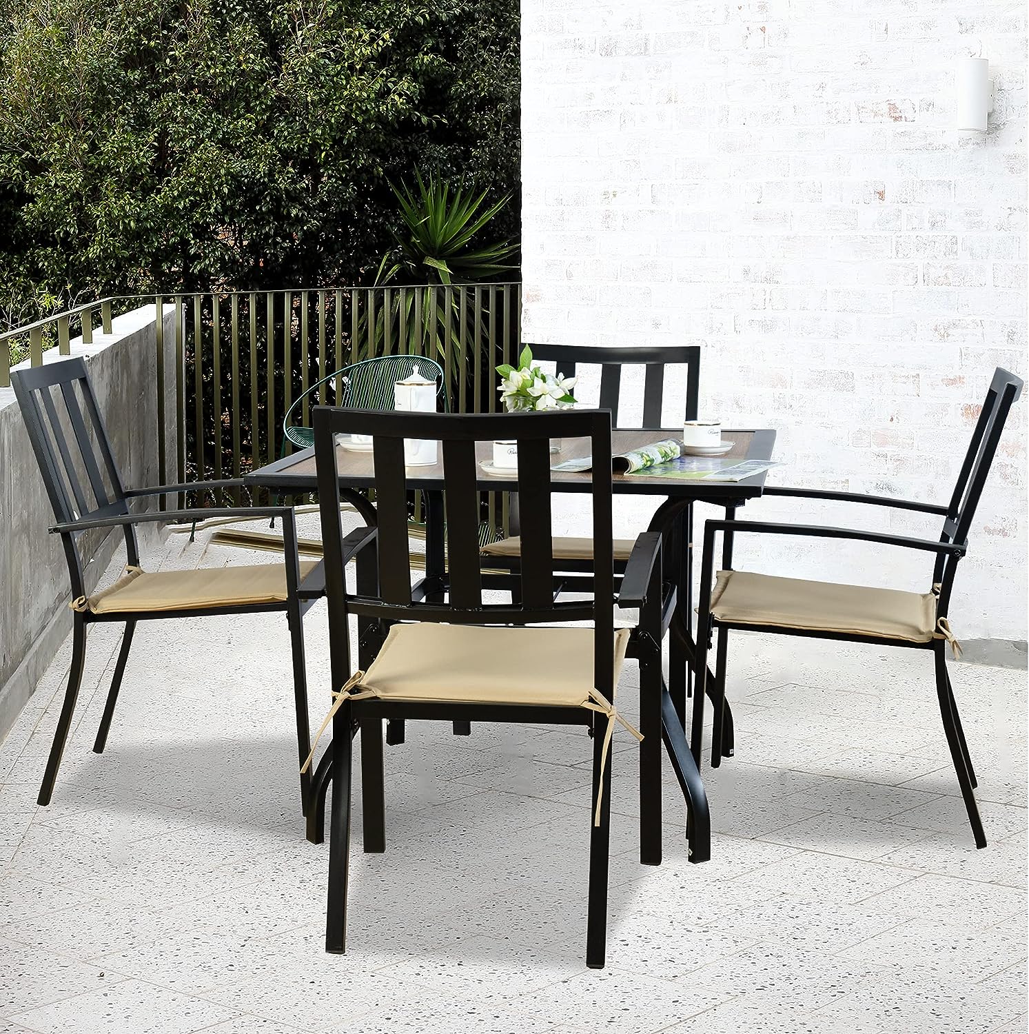 Kozyard KZT194BLK Patio-Tables - View #2