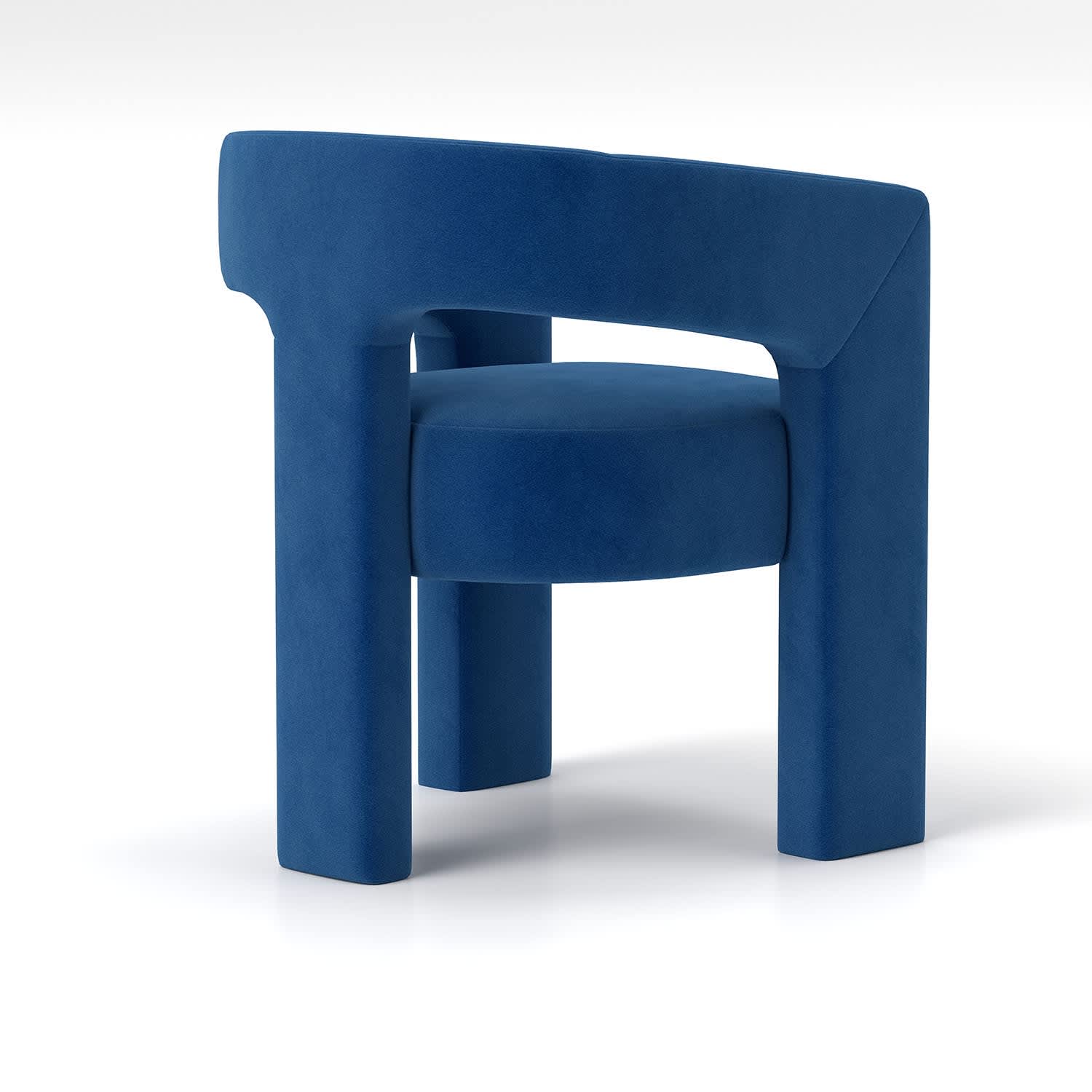 SEYNAR XY709-NAVY-S4 Dining-Chairs - View #4