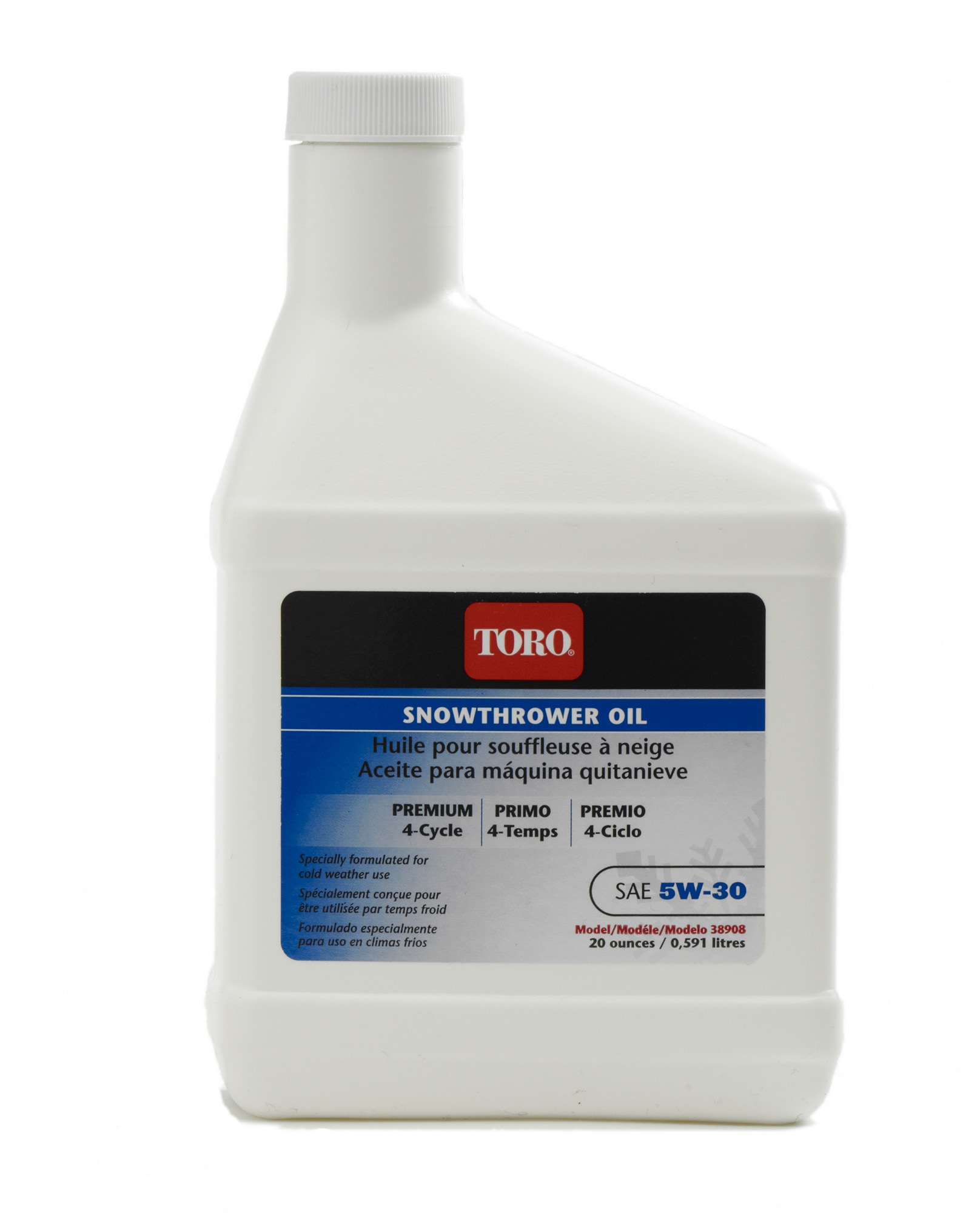 Toro 38908 20-oz 4-cycle engines 5W-30 Full synthetic Engine Oil