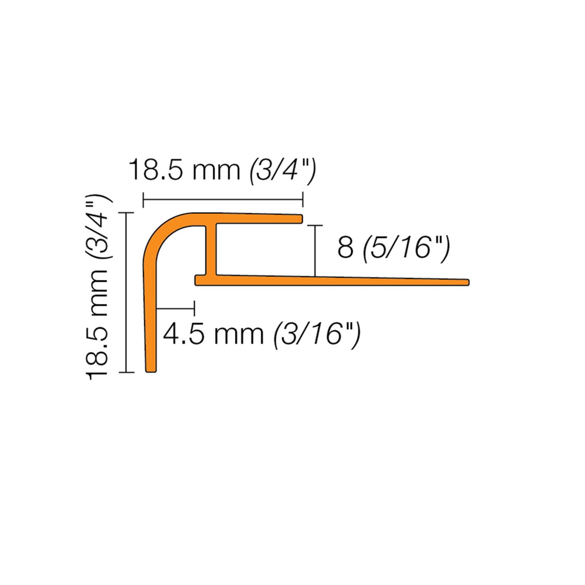 Schluter Systems VPROL80ATGB Floor-Moulding - View #4