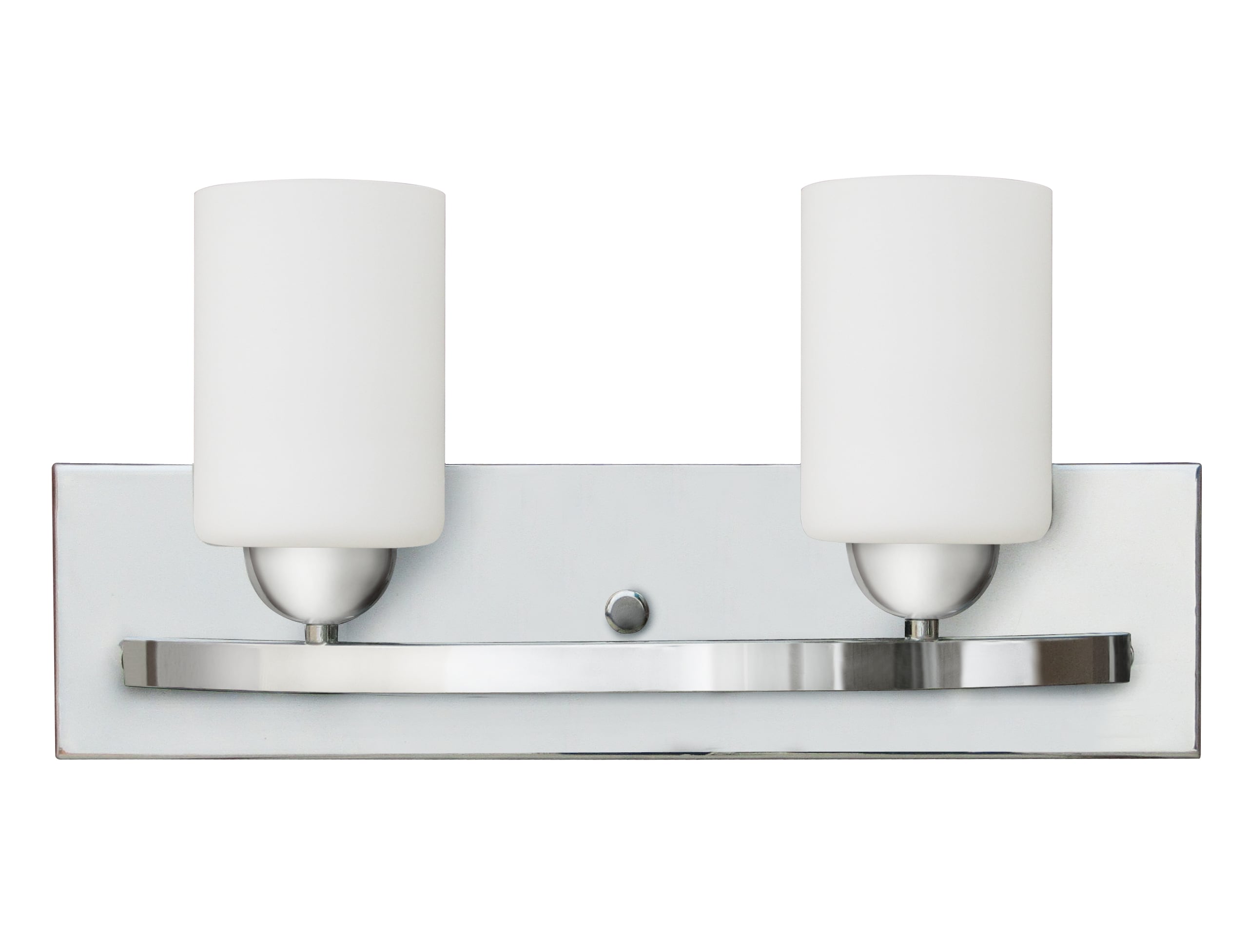 Whitfield Lighting VL2010-2CH Damara 18.1-in 2 -Light Chrome Transitional Vanity light