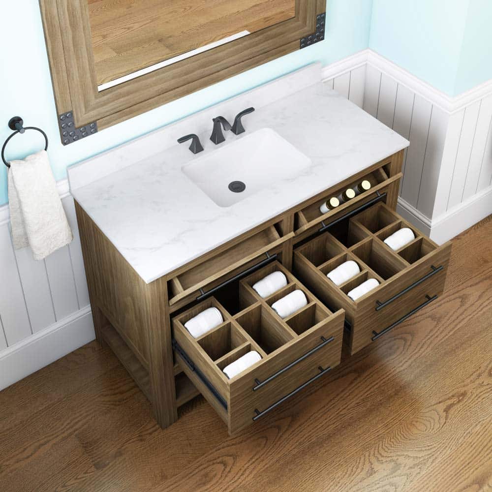 allen + roth WSLW48IFV Bath-Vanity-Combo - View #4