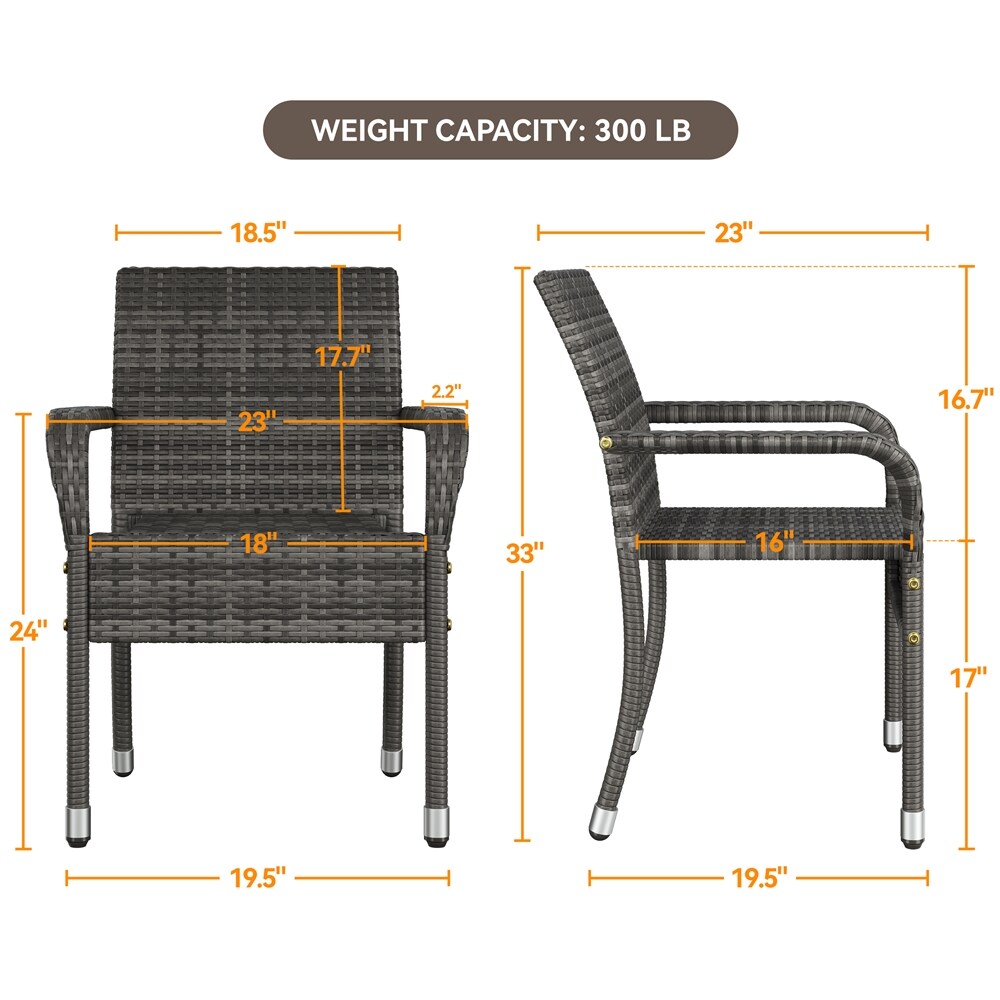 Yaheetech LSU9K90001 Patio-Conversation-Sets - View #3