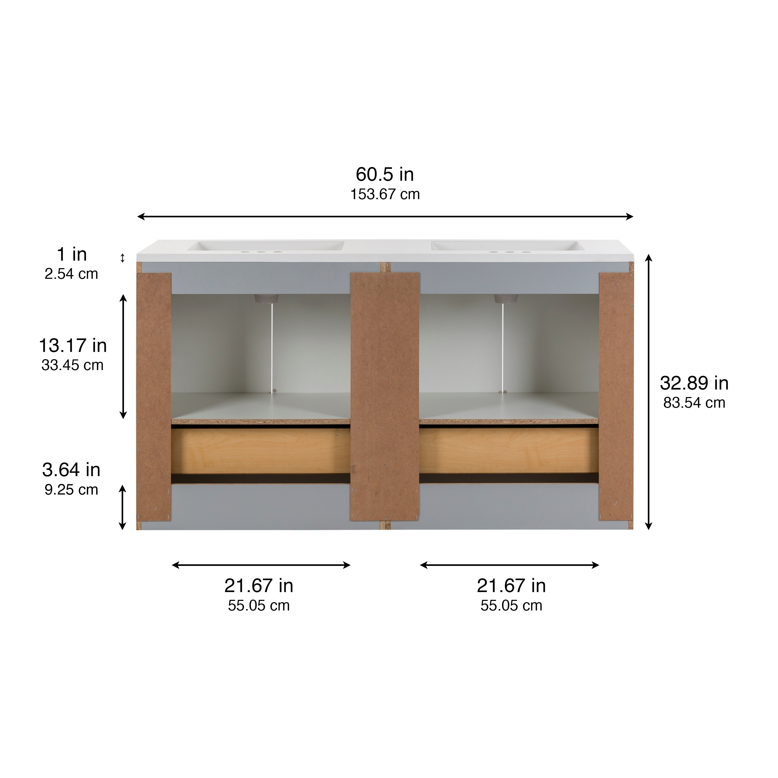 Diamond NOW C60W30329 Bath-Vanity-Combo - View #11