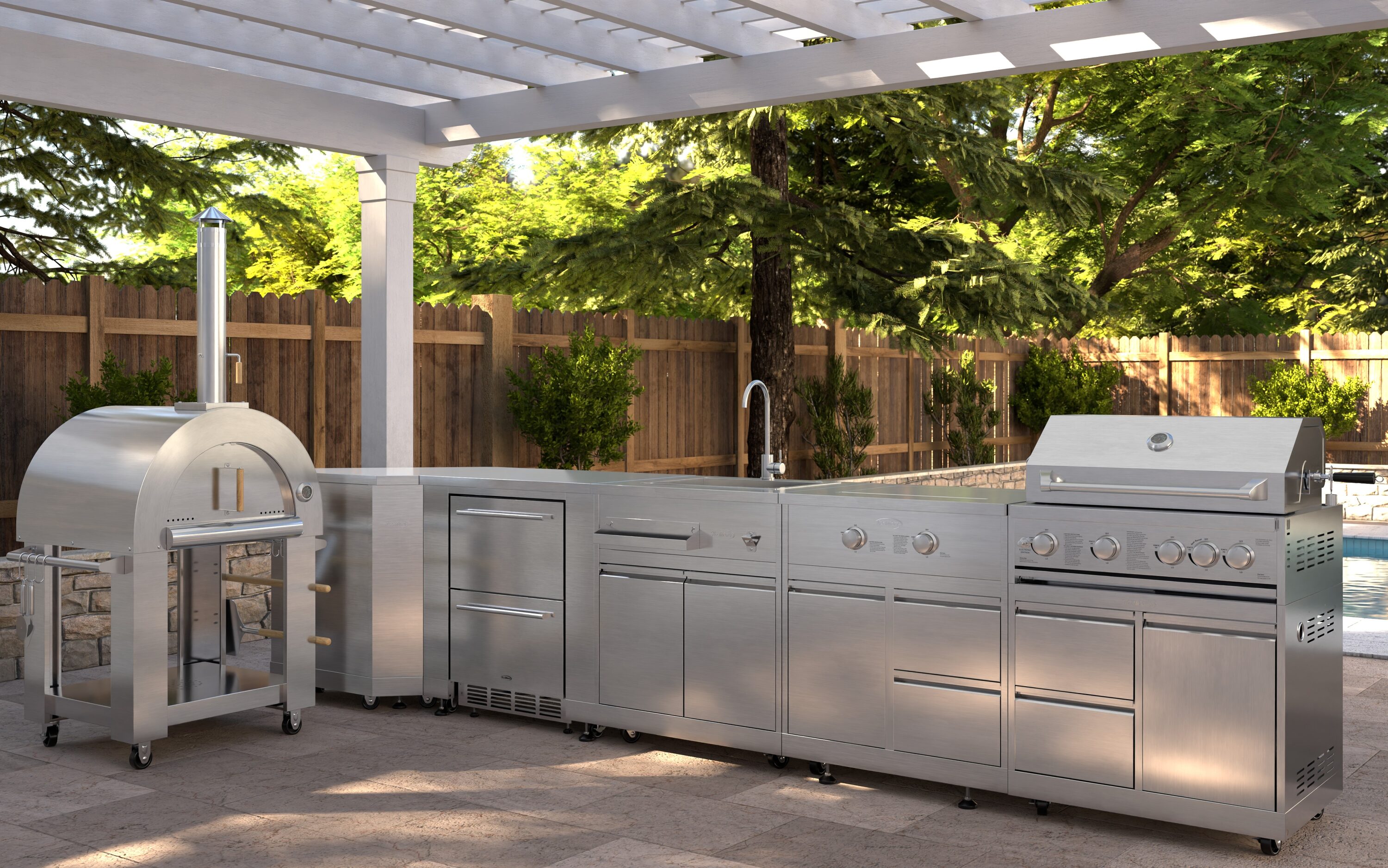 KoolMore LOW-KM-OK112 Gas-Grill - View #3