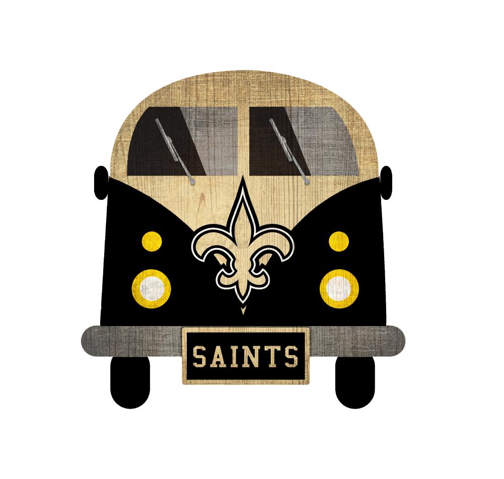 NFL New Orleans Saints 3D Logo Series Wall Art - 12x12