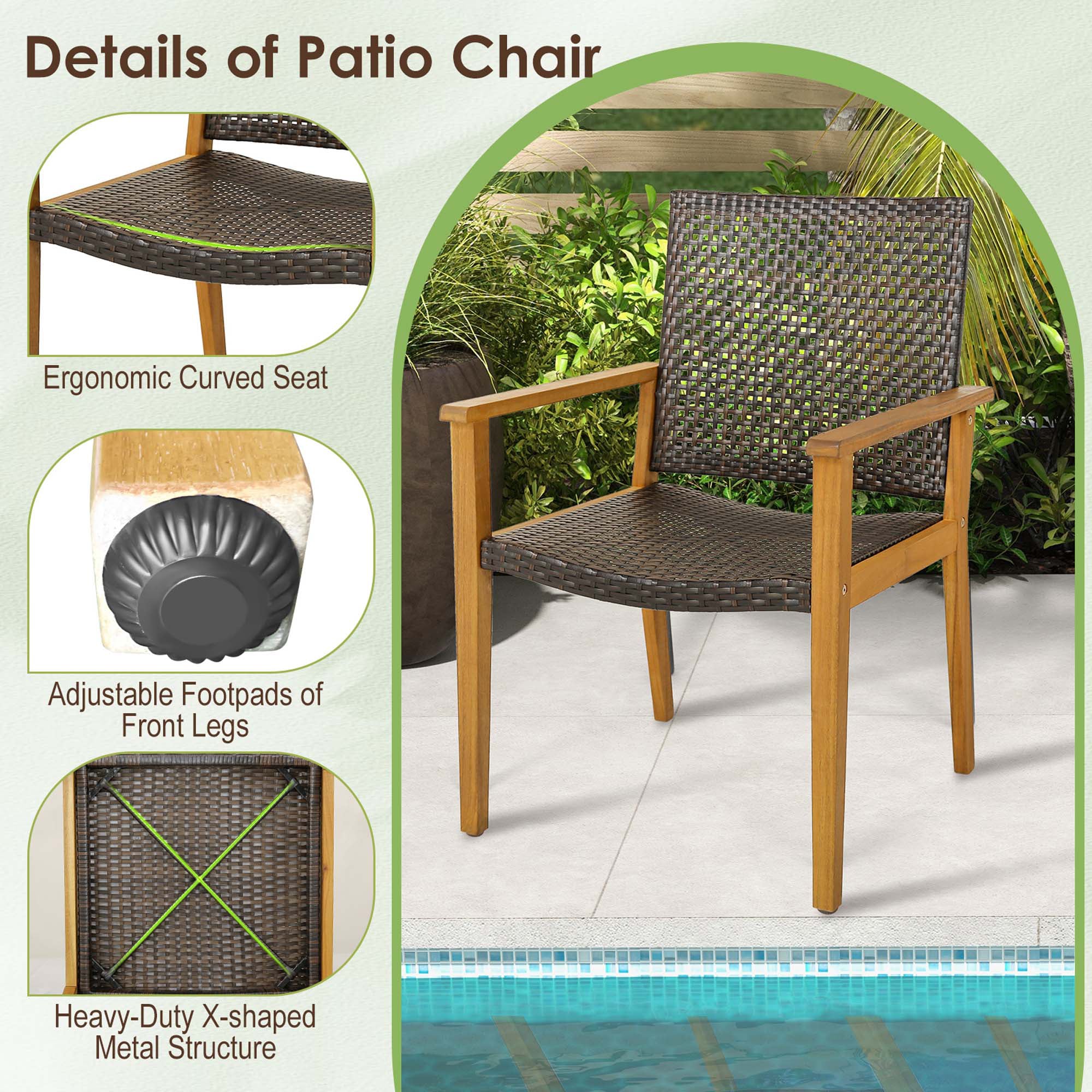 Costway LWS00041 Patio-Chairs - View #6