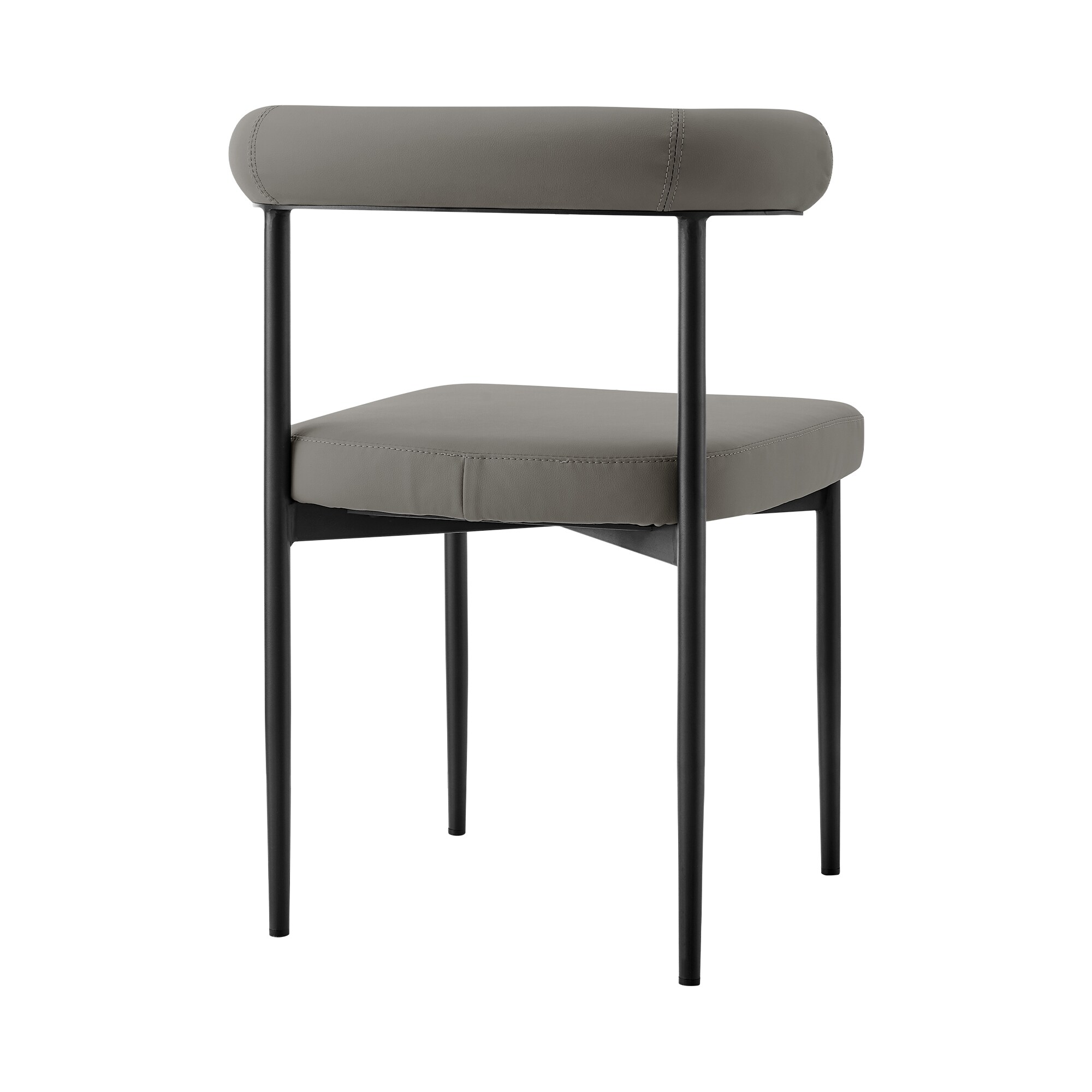 Armen Living LCSNSIBLKPGRY Dining-Chairs - View #5