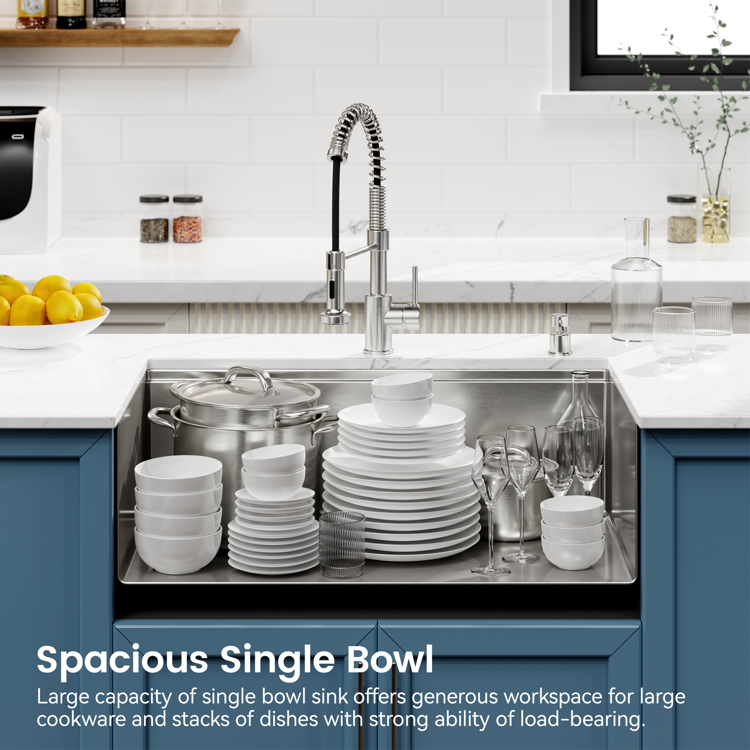 Forclover MONMSK25BN Kitchen-Sinks - View #4