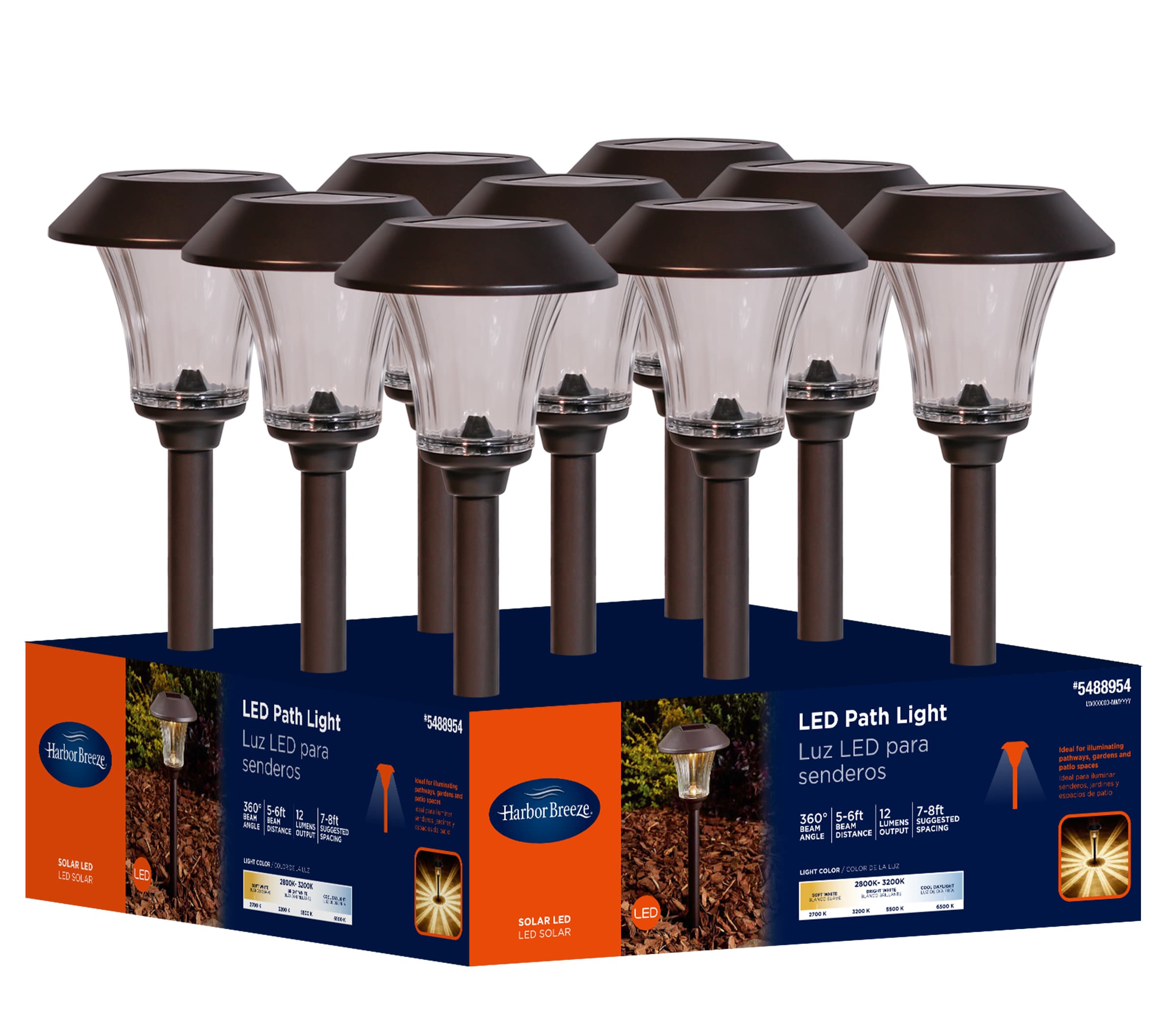 Harbor Breeze 10840 Path-Lights - View #3