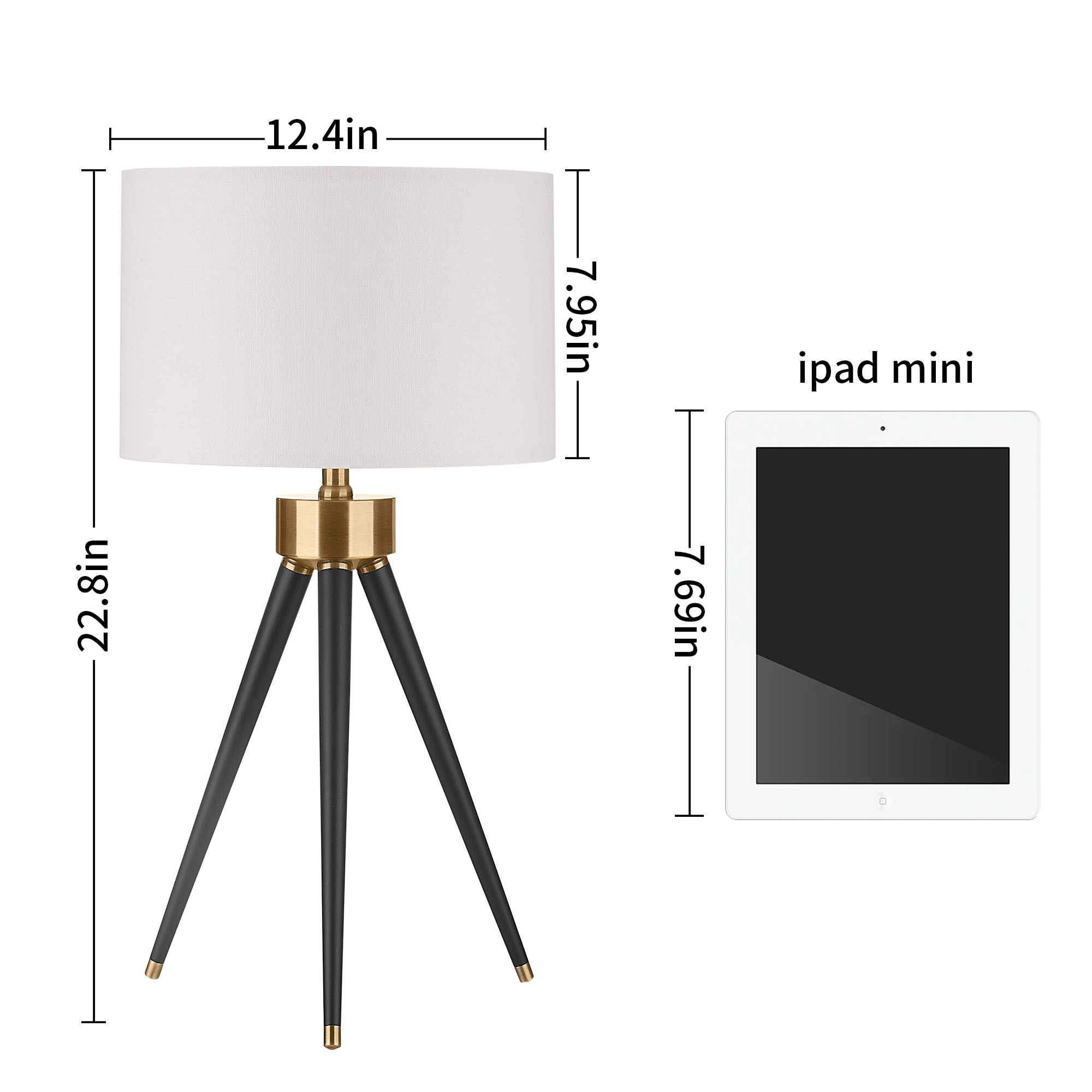 UrFurnishings TD-160 Table-Lamps - View #5