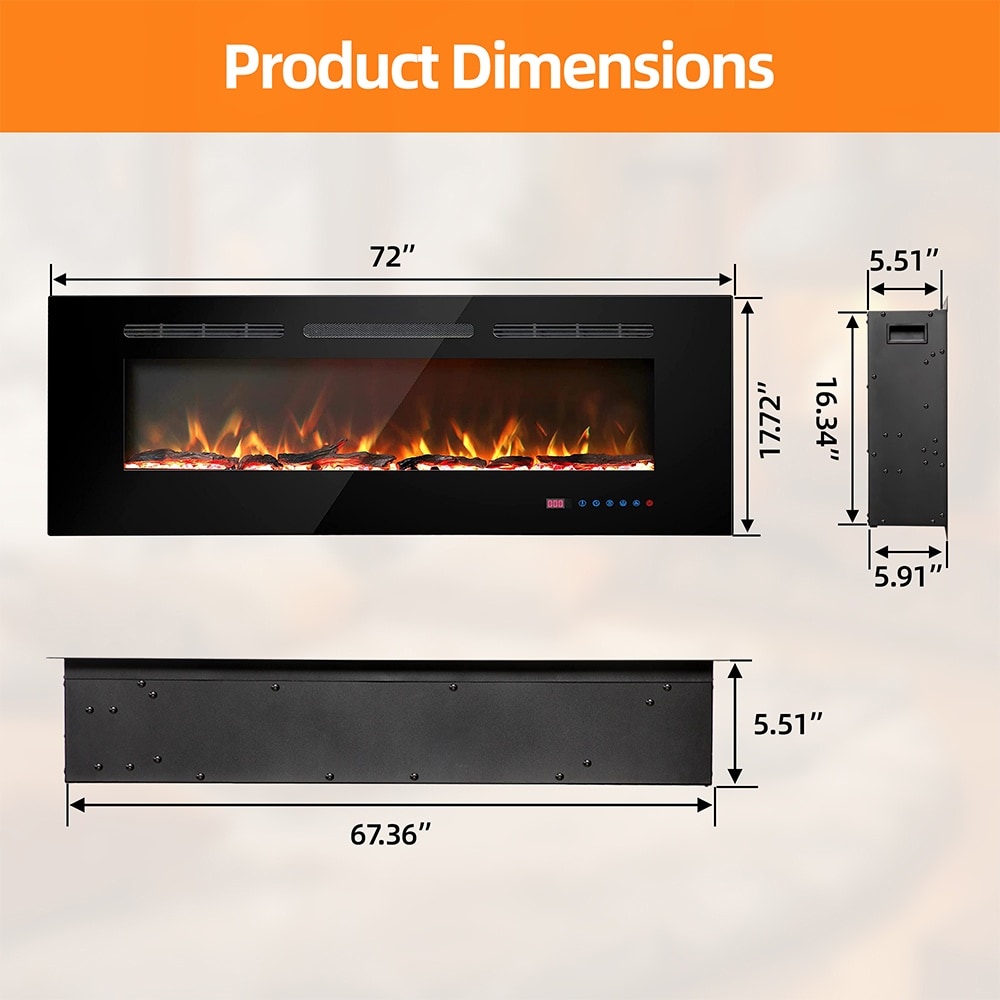 EdenDirect LW-USTV518-C3 Electric-Fireplaces - View #12