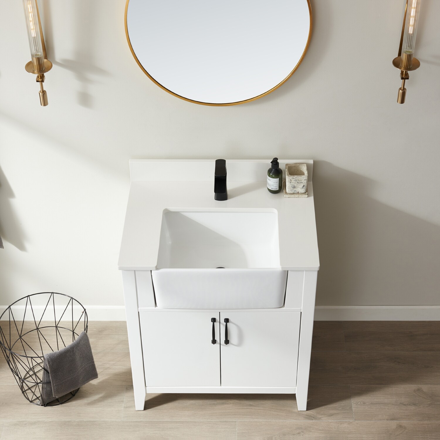 Vinnova 797030-WH-WH Bath-Vanity-Combo - View #6