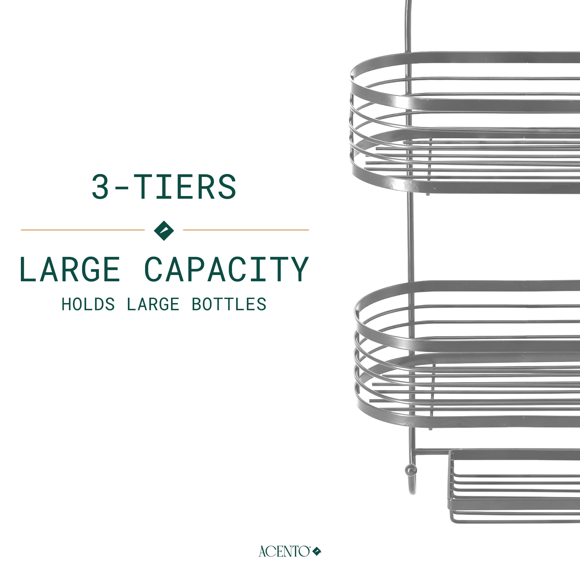 ACENTO SC421MSN Hanging-Shower-Caddies - View #4