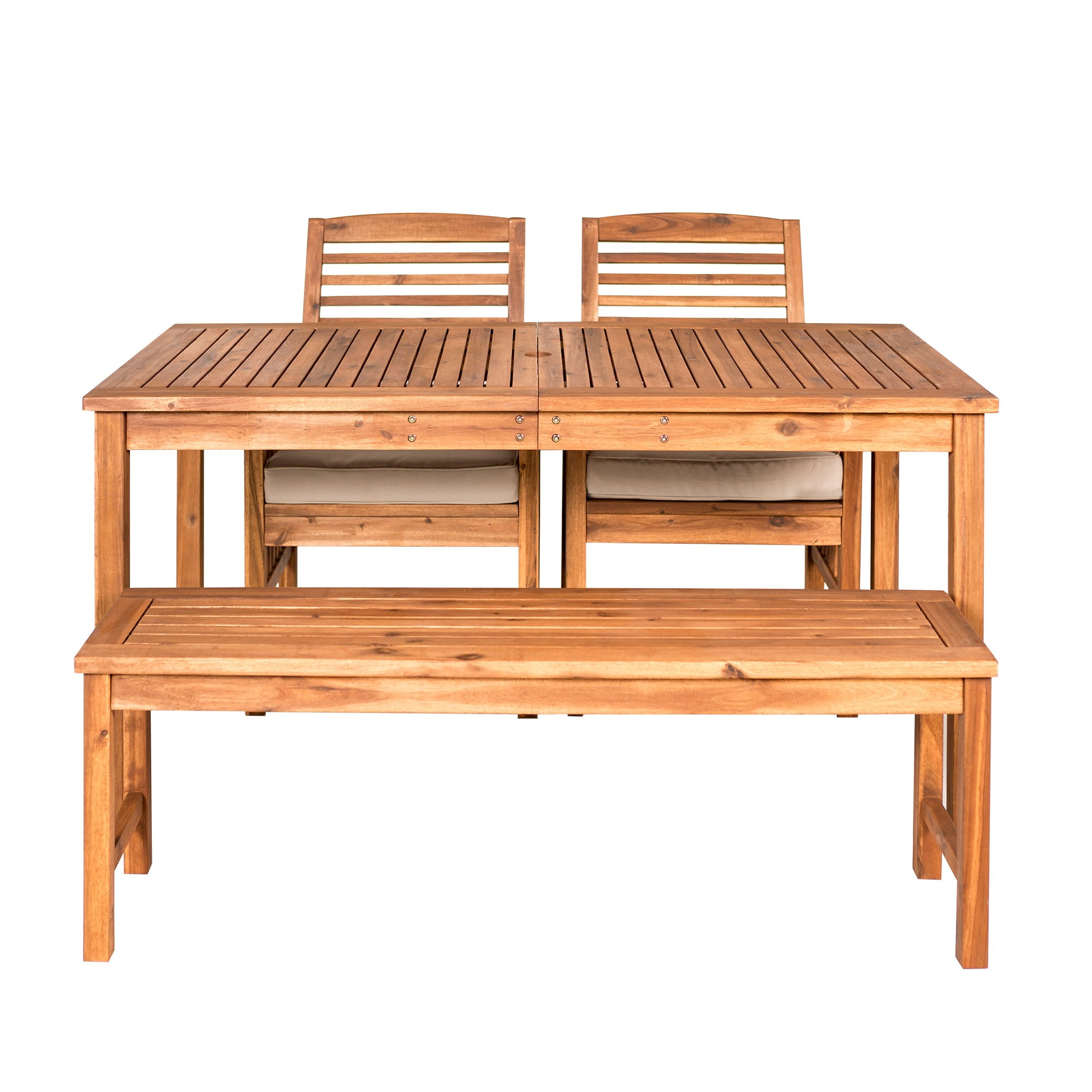 Walker Edison LWW4SDTBR Patio-Dining-Sets - View #3
