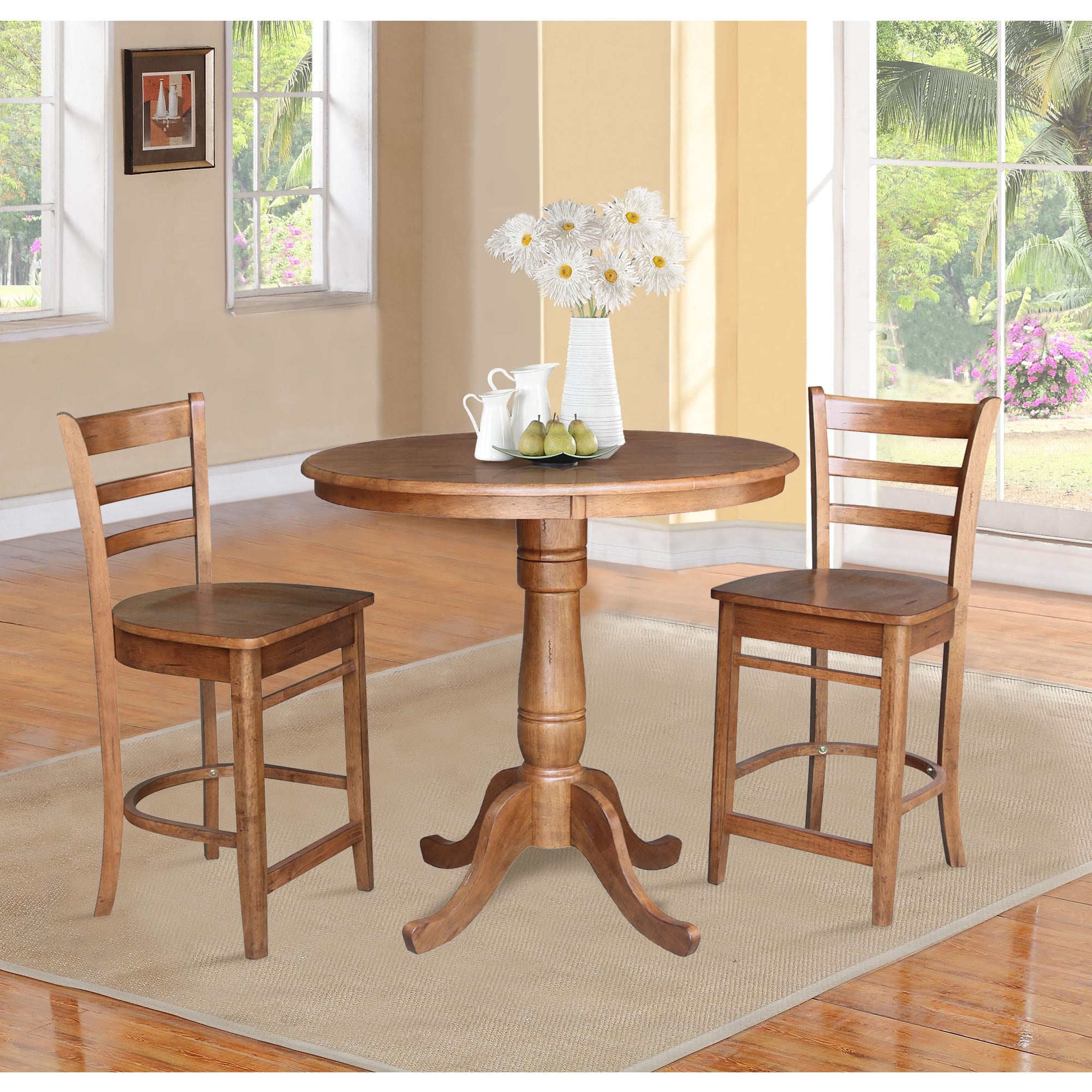 International Concepts K42-36RT-6B-S6172-2 Dining-Sets - View #2