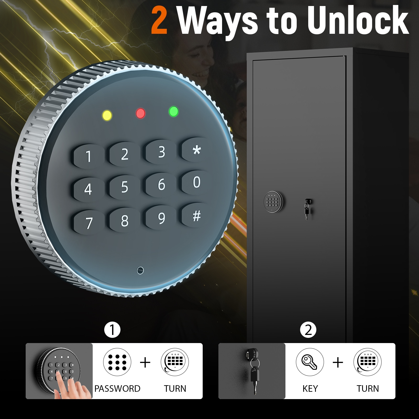 LOVMOR SF-Y-W328P311760 Gun-Safes - View #4