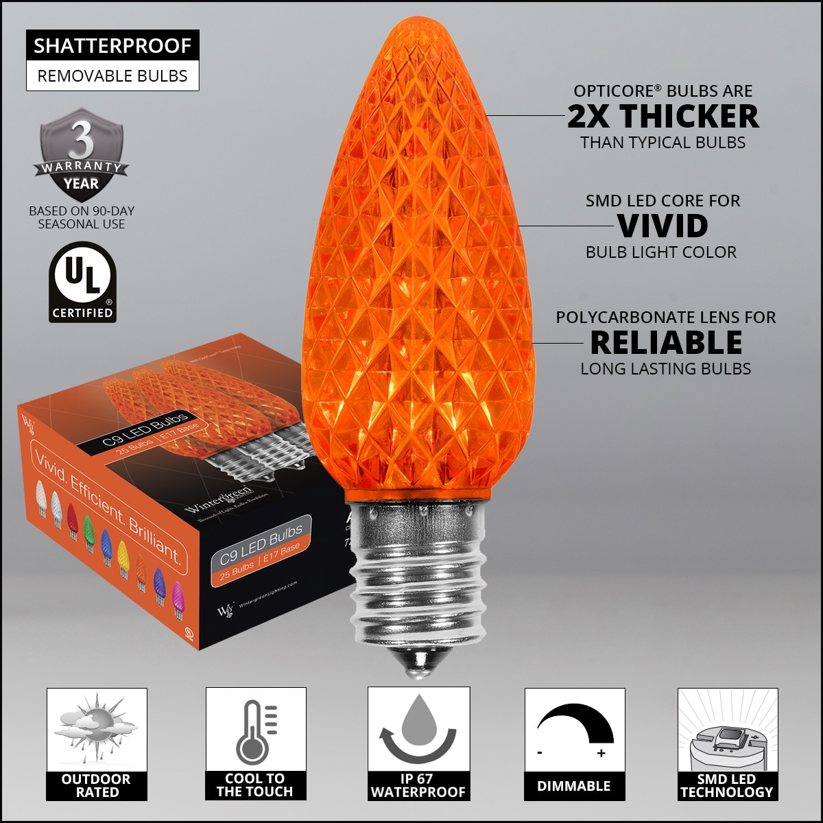 Wintergreen Lighting 72652 String-Light-Bulbs-Fuses - View #2