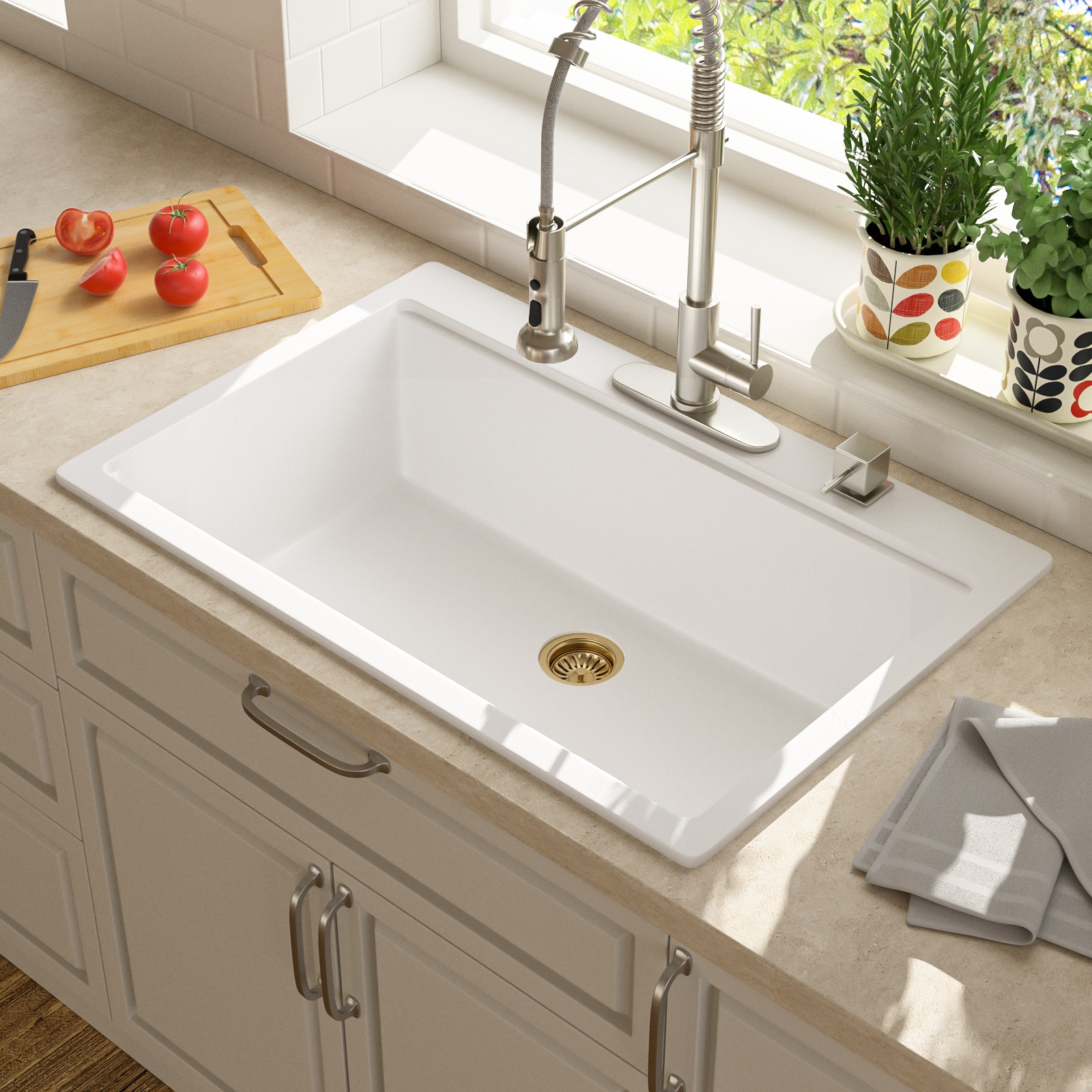 Lordear LD-SYSWHTS33 Kitchen-Sinks - View #10