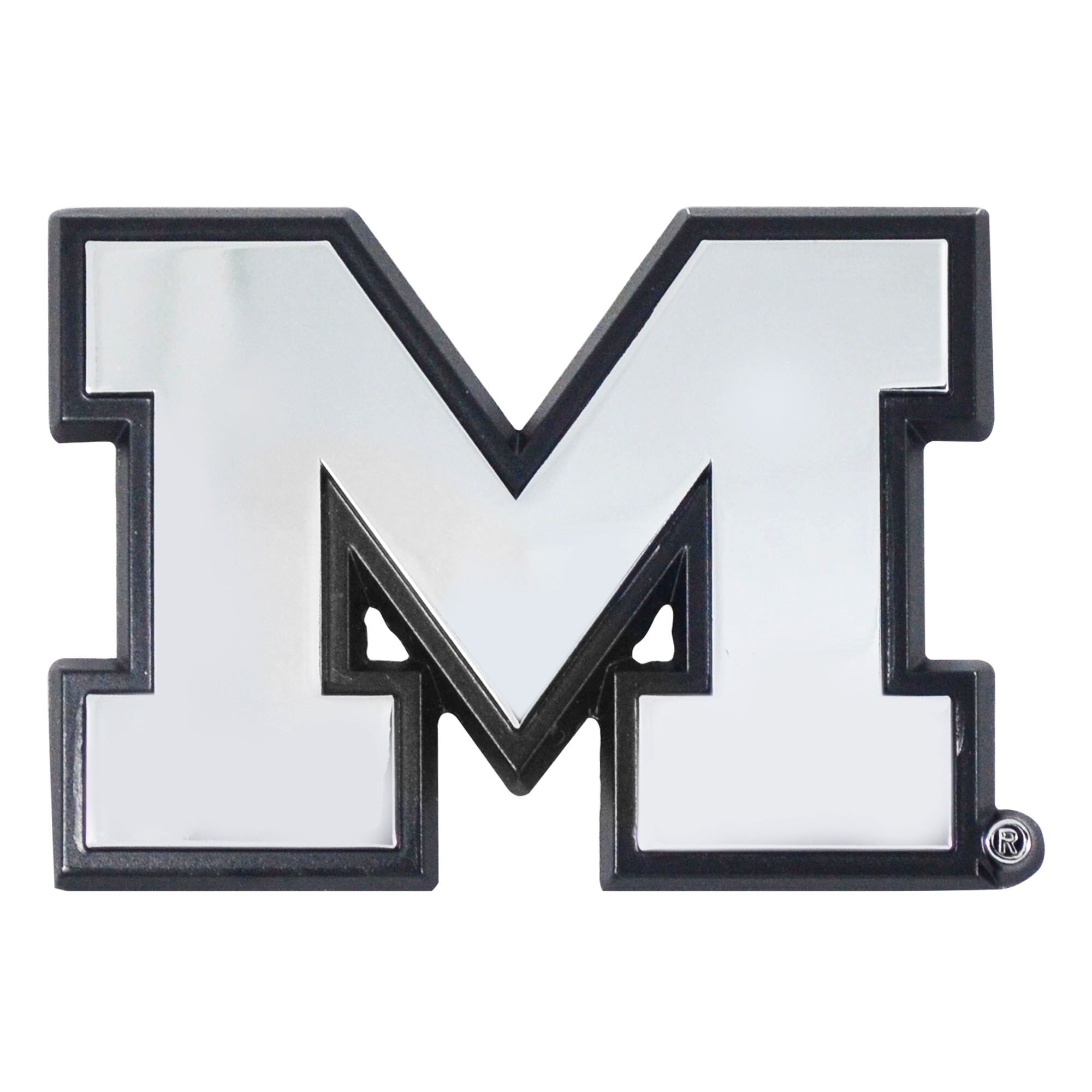 FANMATS Michigan State Spartans NCAA Chrome Emblem Metal Emblem at