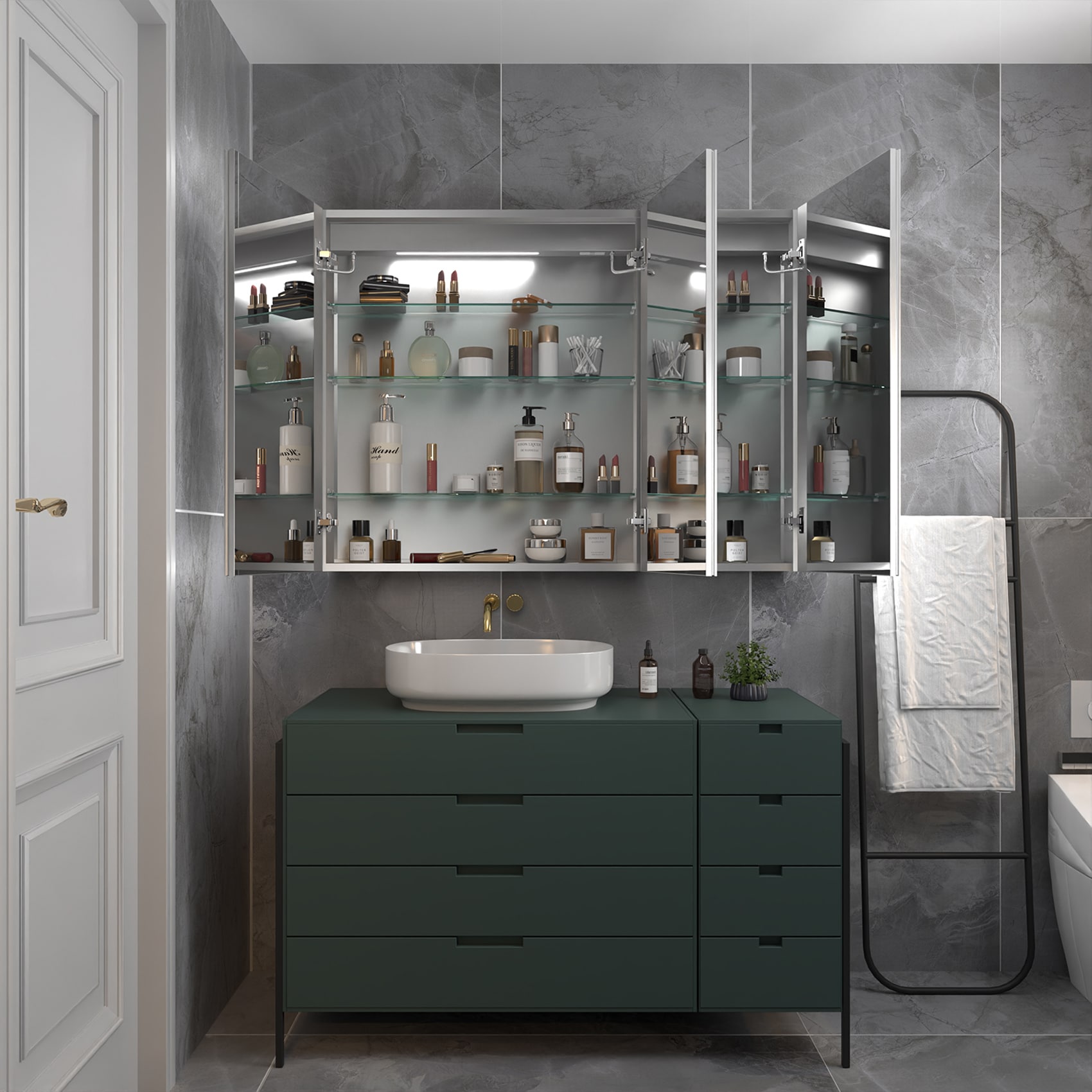 ExBrite EXMC4036V12DX Bathroom-Medicine-Cabinets - View #12